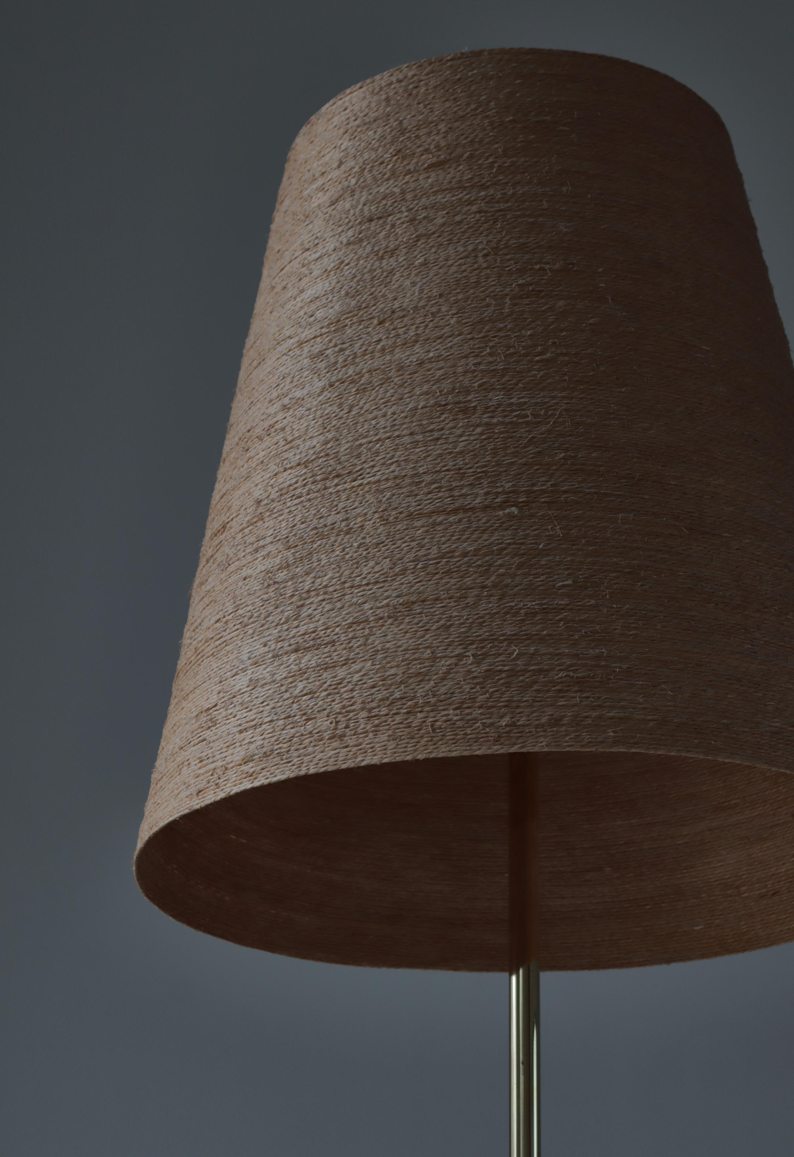 Large Ceramic Floor Lamp by Rigmor Nielsen for Søholm, 1960s, Danish Modern For Sale 7