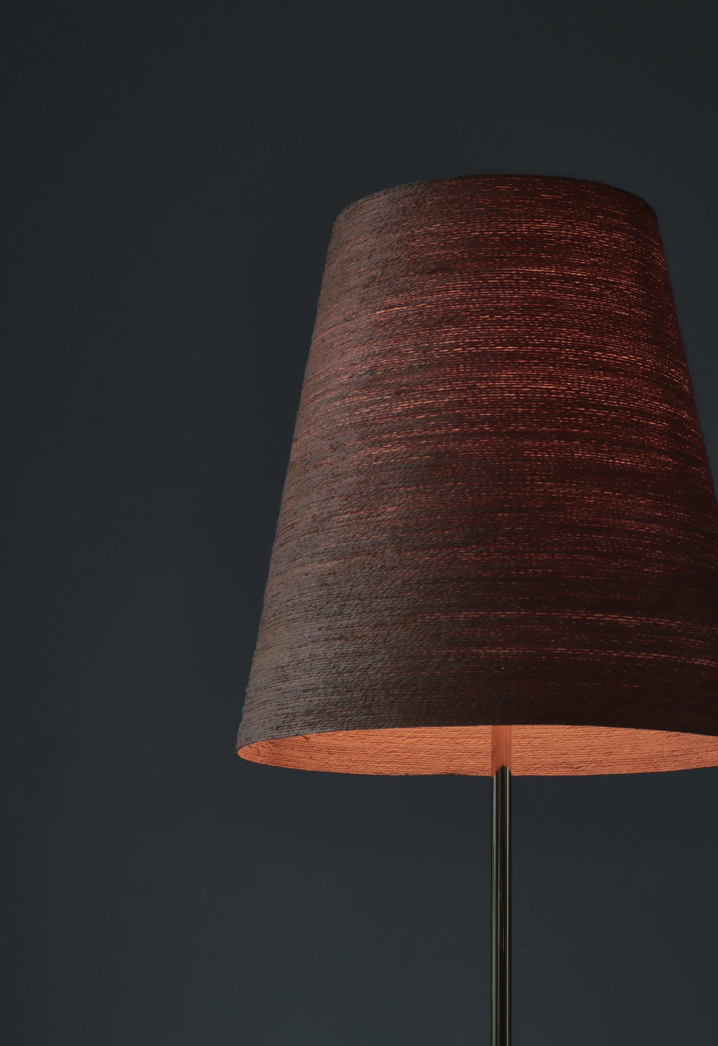 Large Ceramic Floor Lamp by Rigmor Nielsen for Søholm, 1960s, Danish Modern For Sale 3
