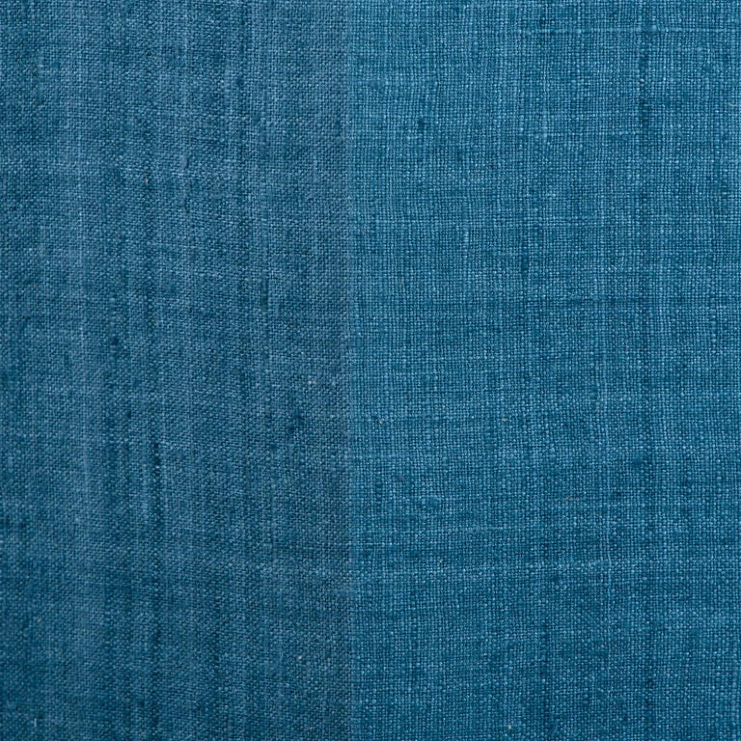 Metal Large Ceramic Floor-Table Lamp with New Silk Custom Made Lampshade René Houben For Sale