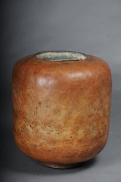 Gran jarrón de cerámica para el suelo, obra del artista Otto Douglas Hill, Berlín, hacia 1930