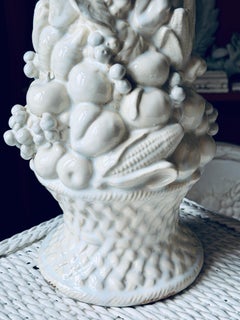 Large Ceramic Fruit Topiary Centrepiece