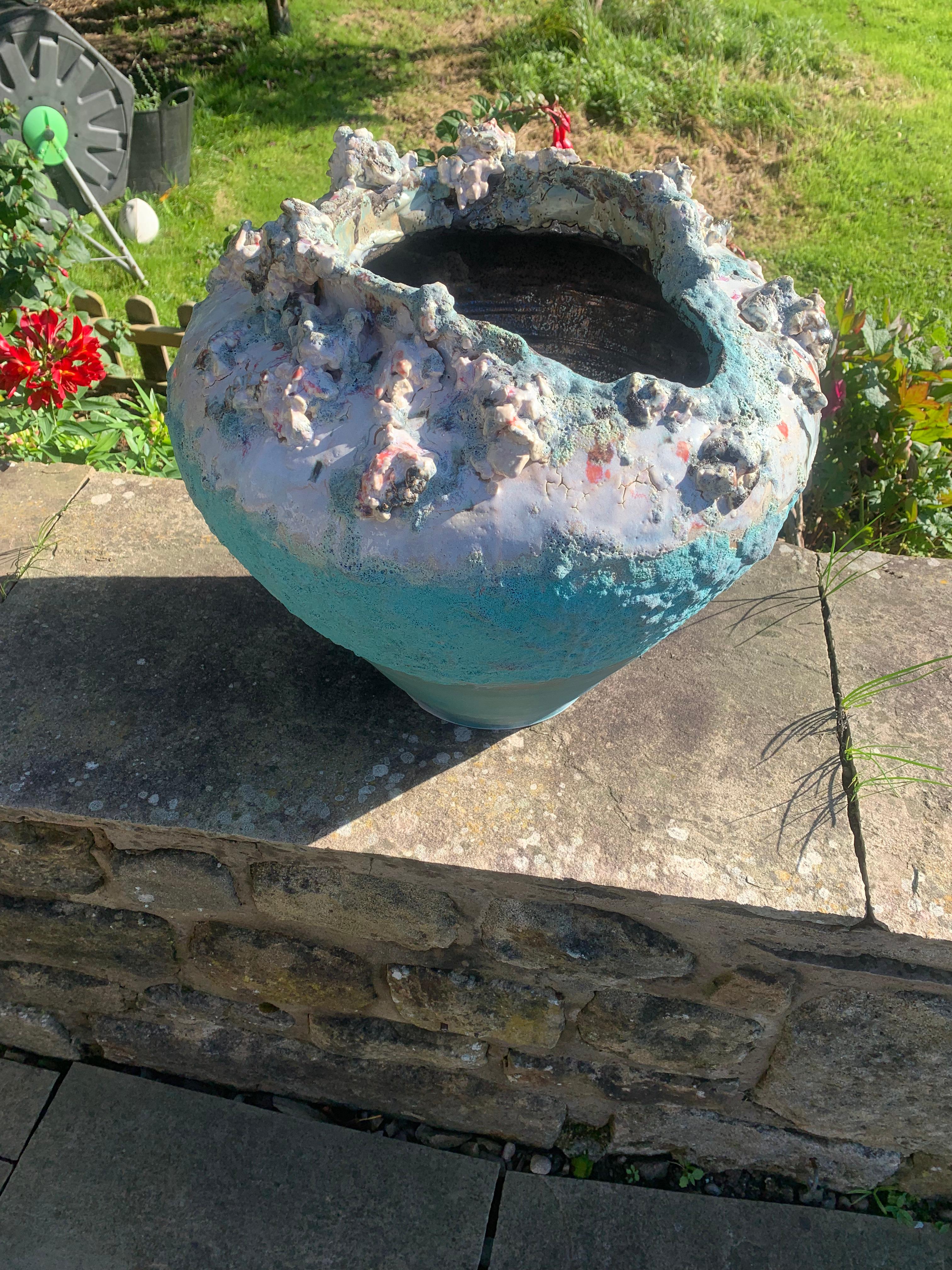 Ceramica Vaso grande in ceramica di Kurt Alexander British Contemporary Unique Fatto a mano in vendita