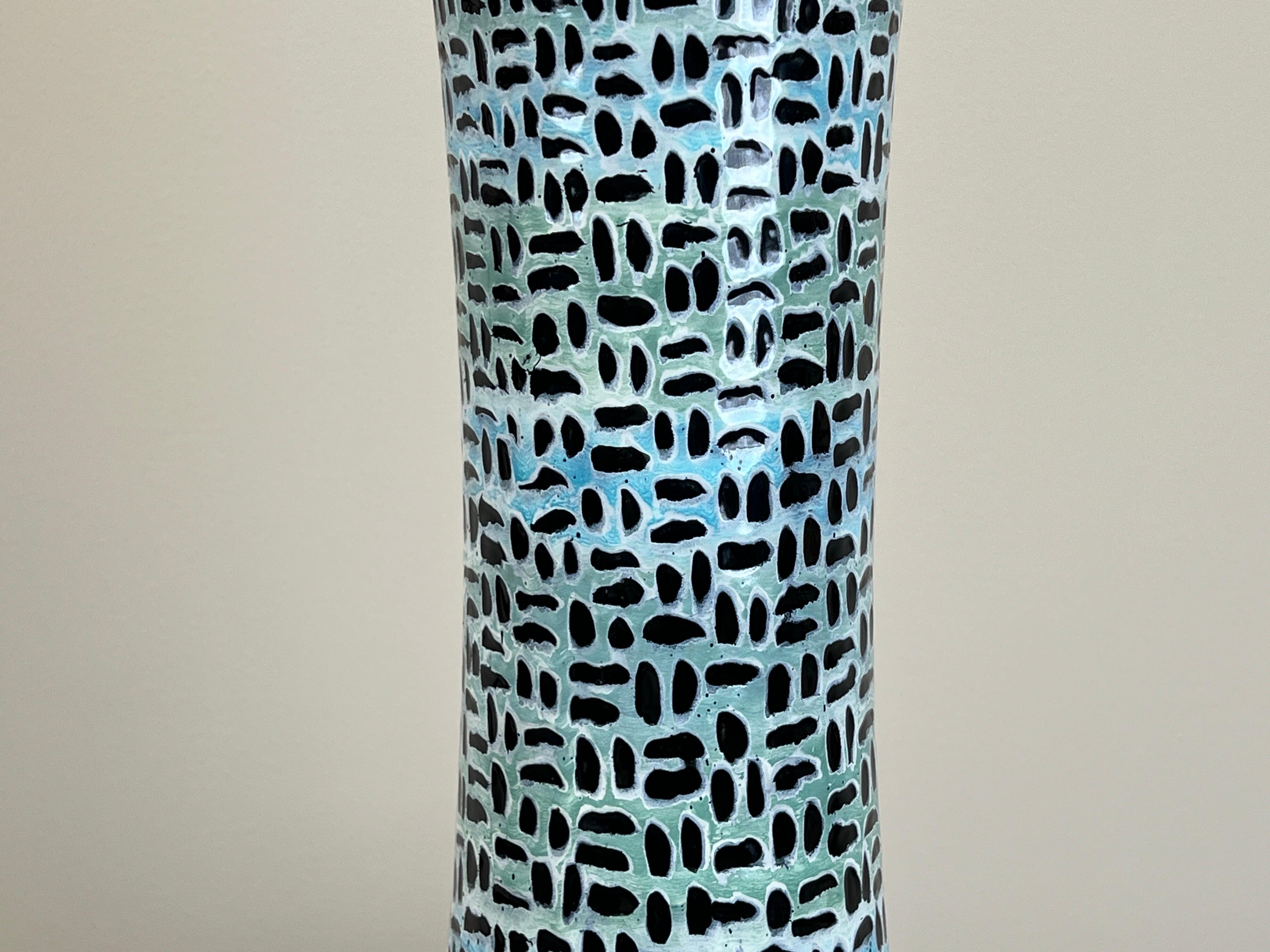 Large Ceramic Lamp by San Polo Venezia For Sale 6