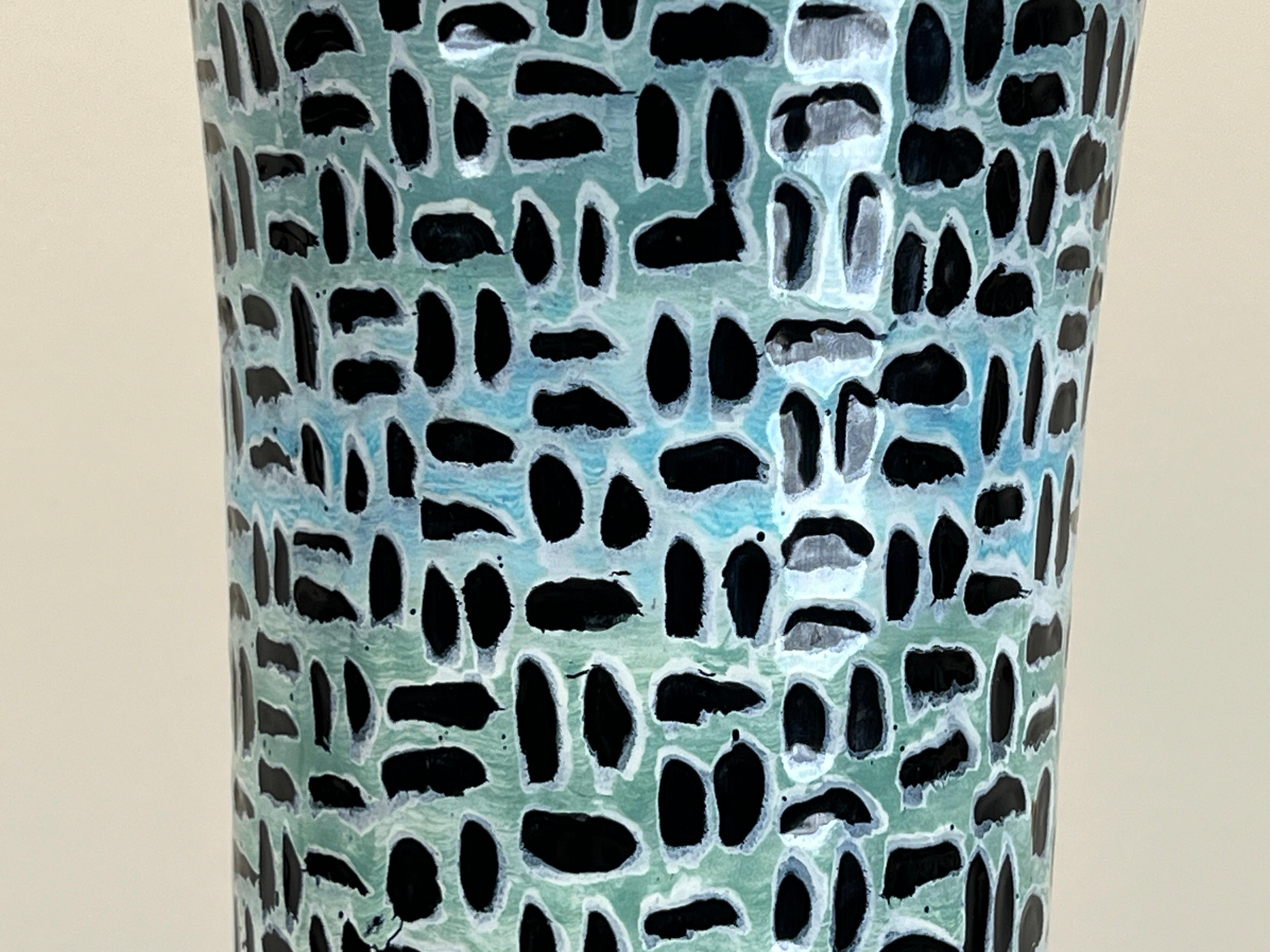 Large Ceramic Lamp by San Polo Venezia For Sale 1
