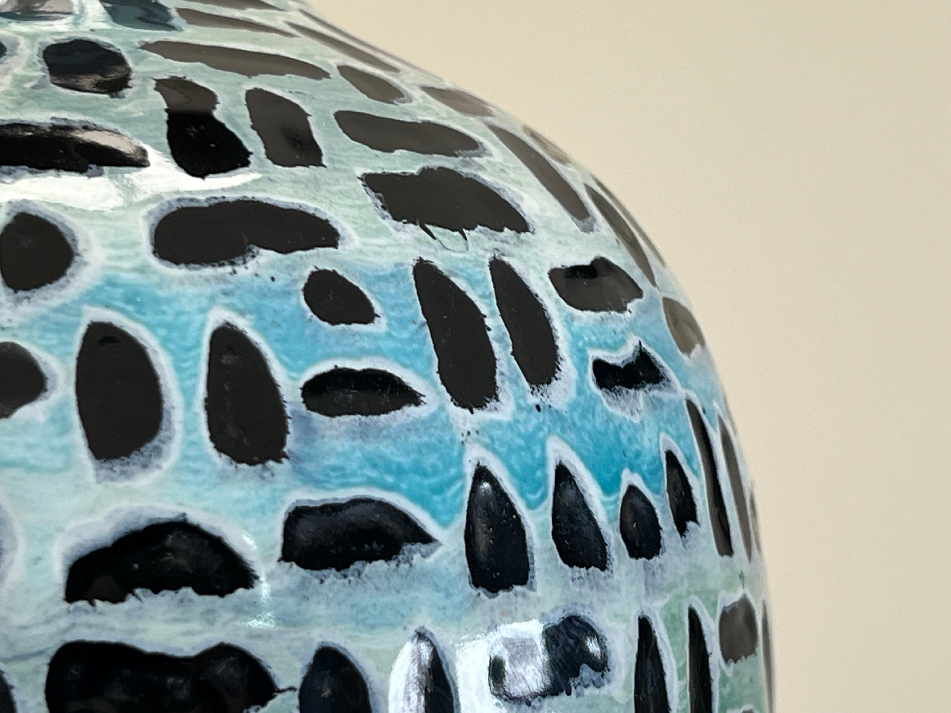 Large Ceramic Lamp by San Polo Venezia For Sale 2