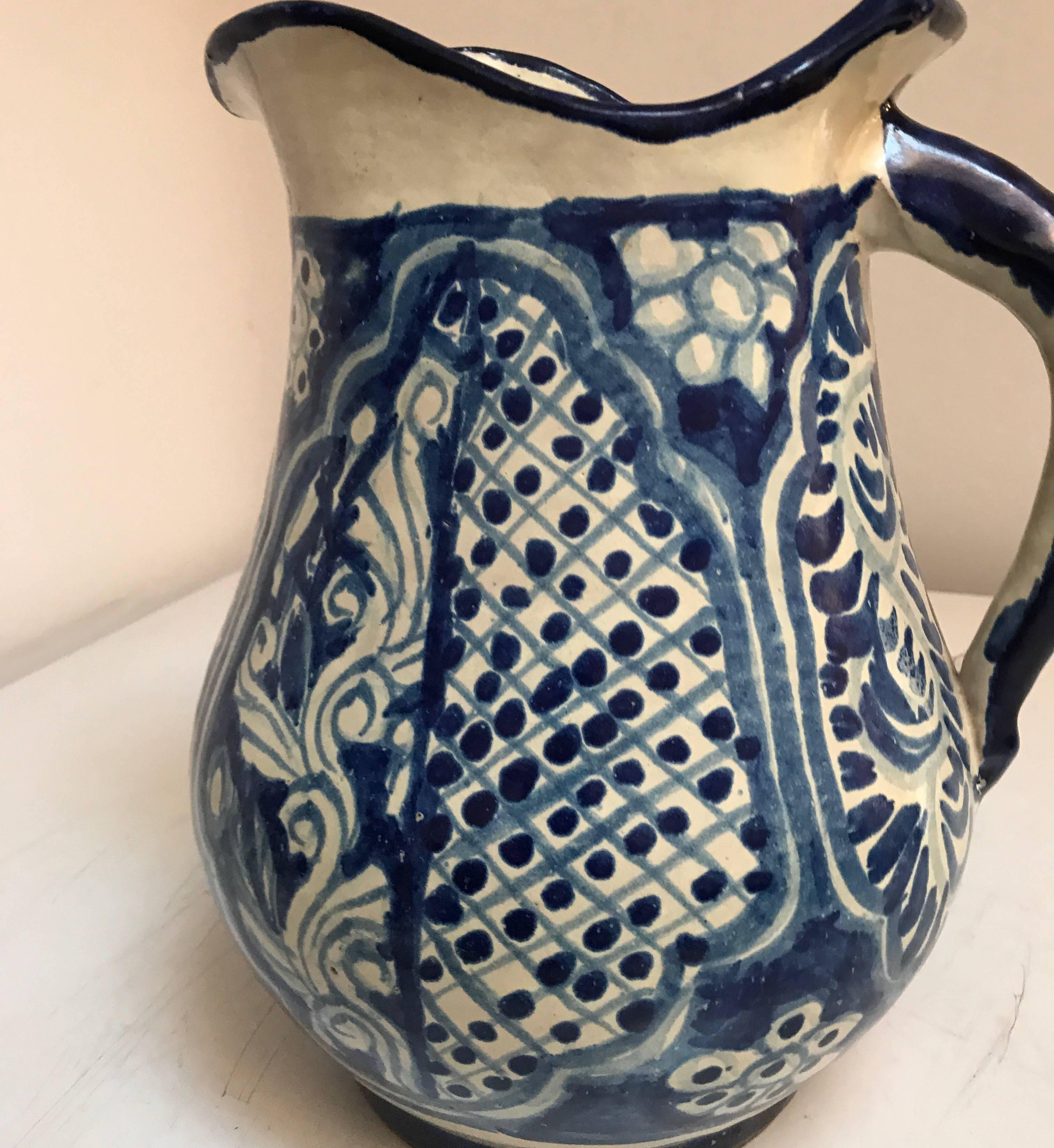 mexican ceramic pitcher