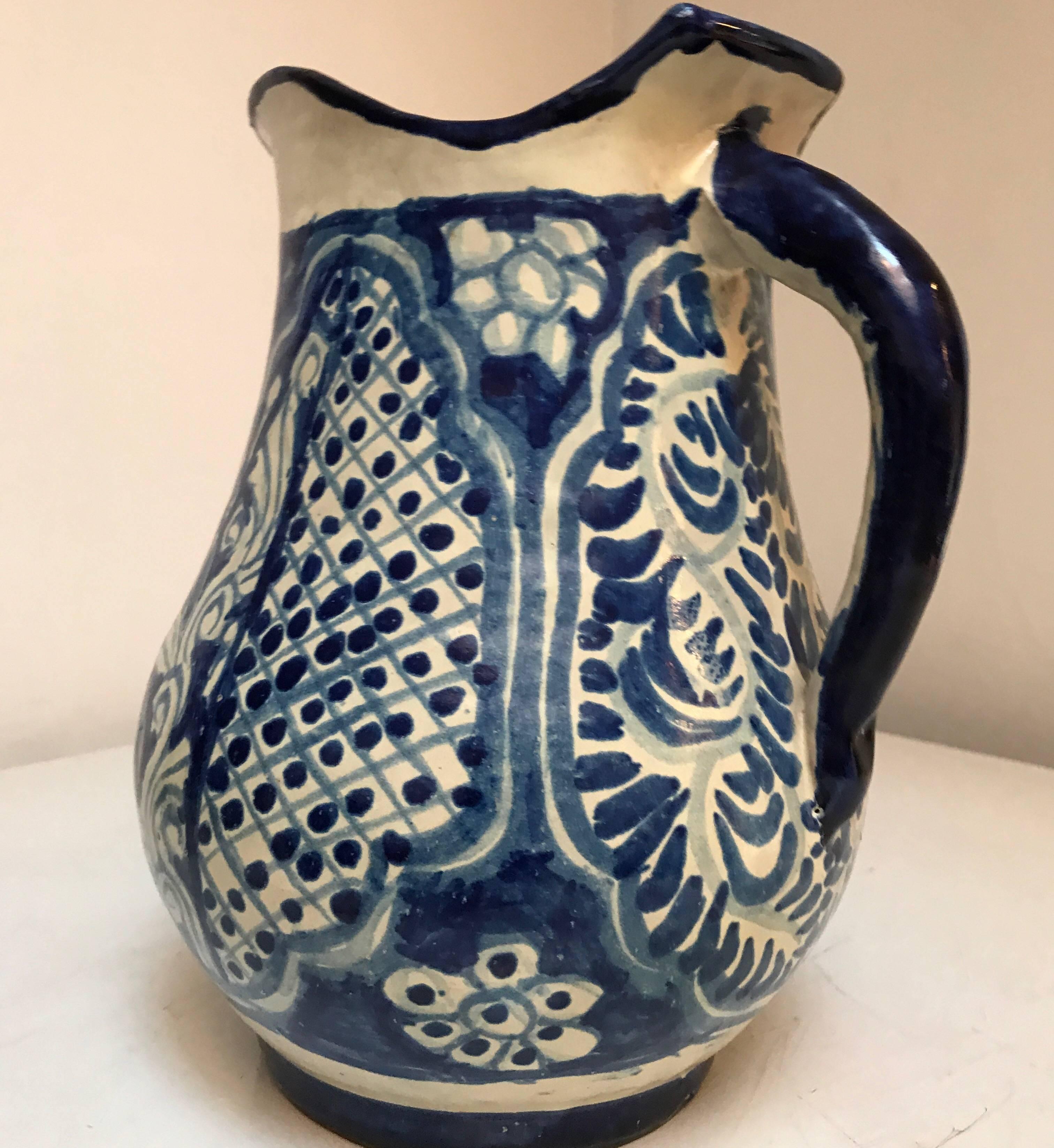 large ceramic pitcher