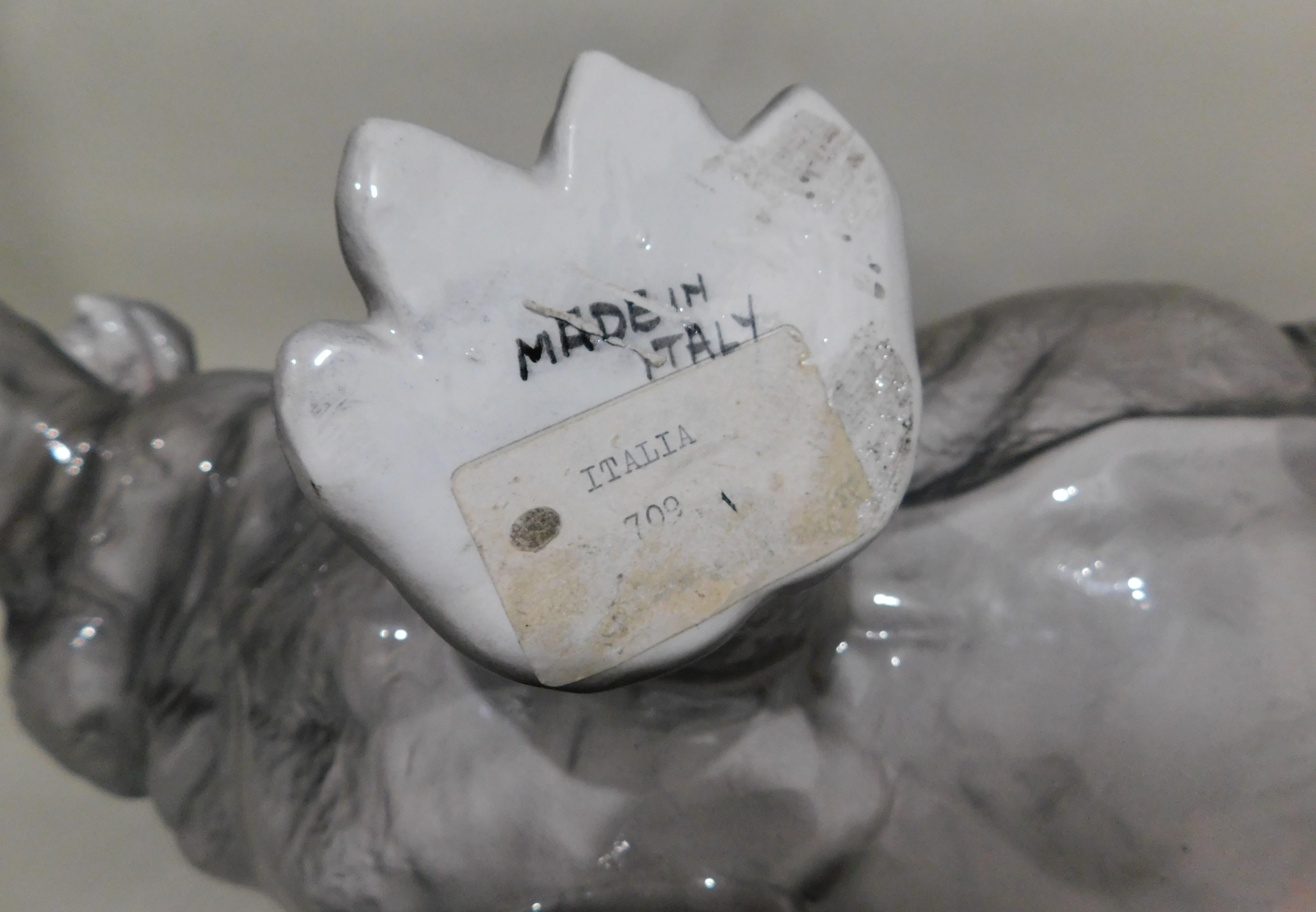 ceramic hippo