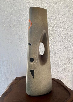 Large ceramic pitcher by Orlando, circa 1955.