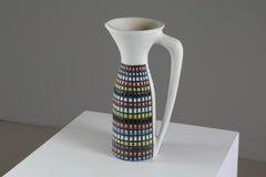 Large ceramic pitcher by Roger Capron, France circa 1960