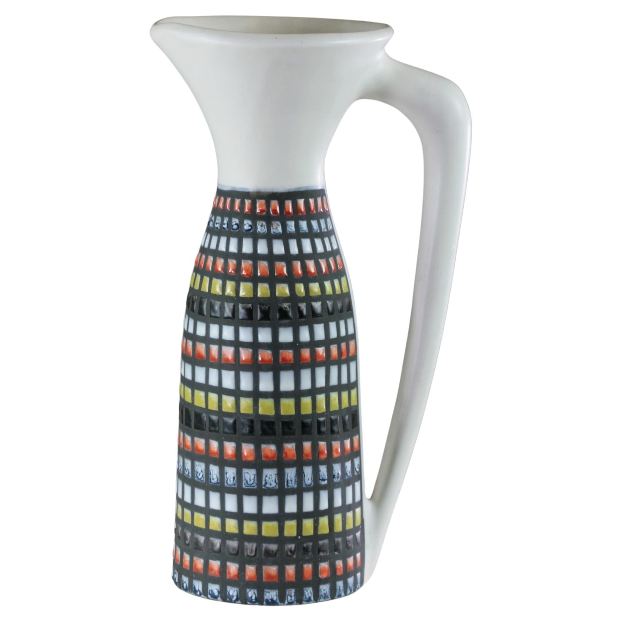 Large ceramic pitcher by Roger Capron, France circa 1960