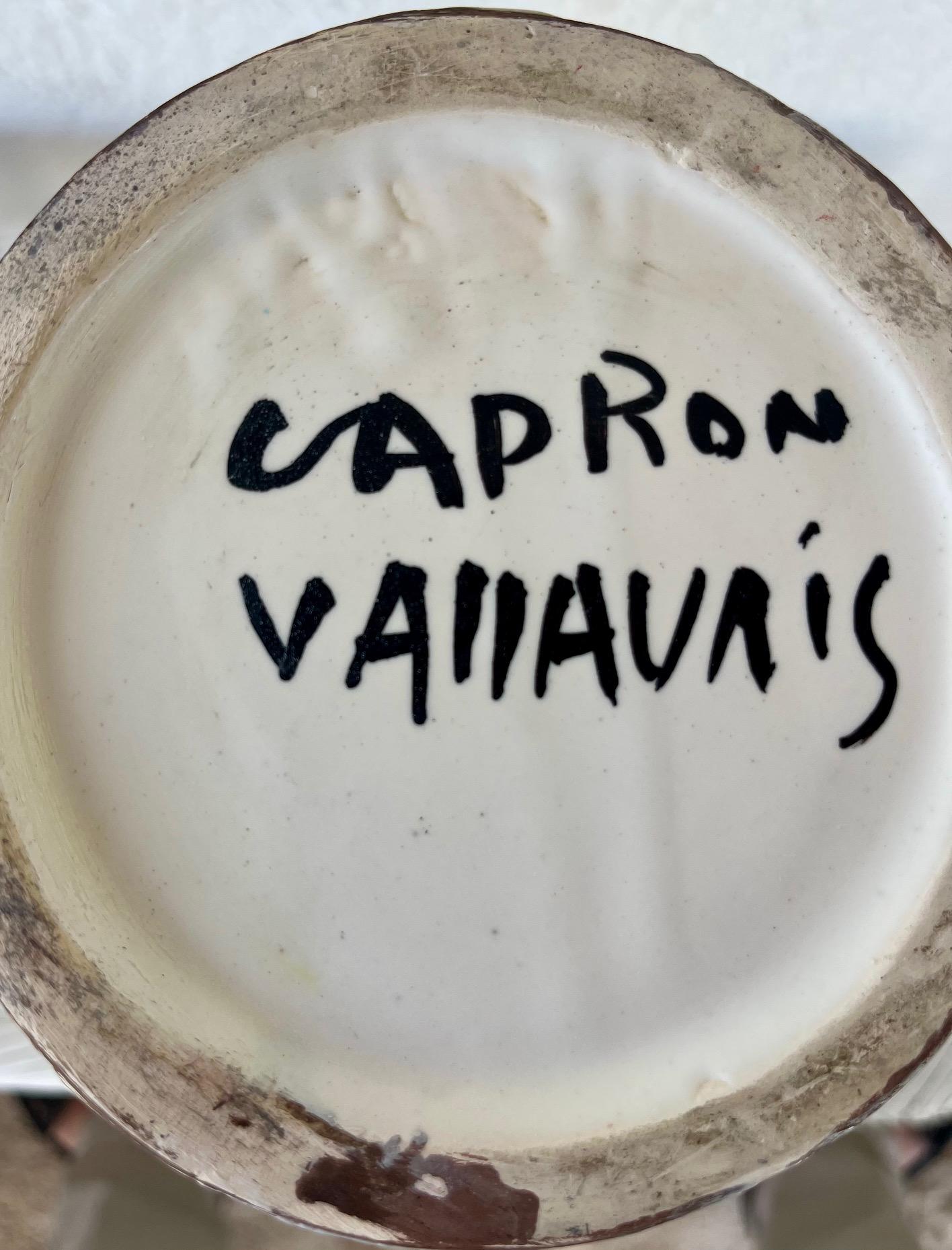 brocca grande in ceramica Roger Capron circa 1960 in vendita 5