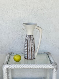 large ceramic pitcher Roger Capron circa 1960