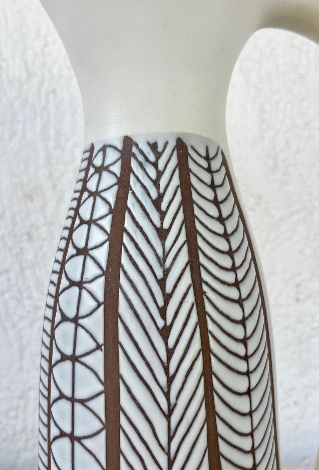 Ceramica brocca grande in ceramica Roger Capron circa 1960 in vendita