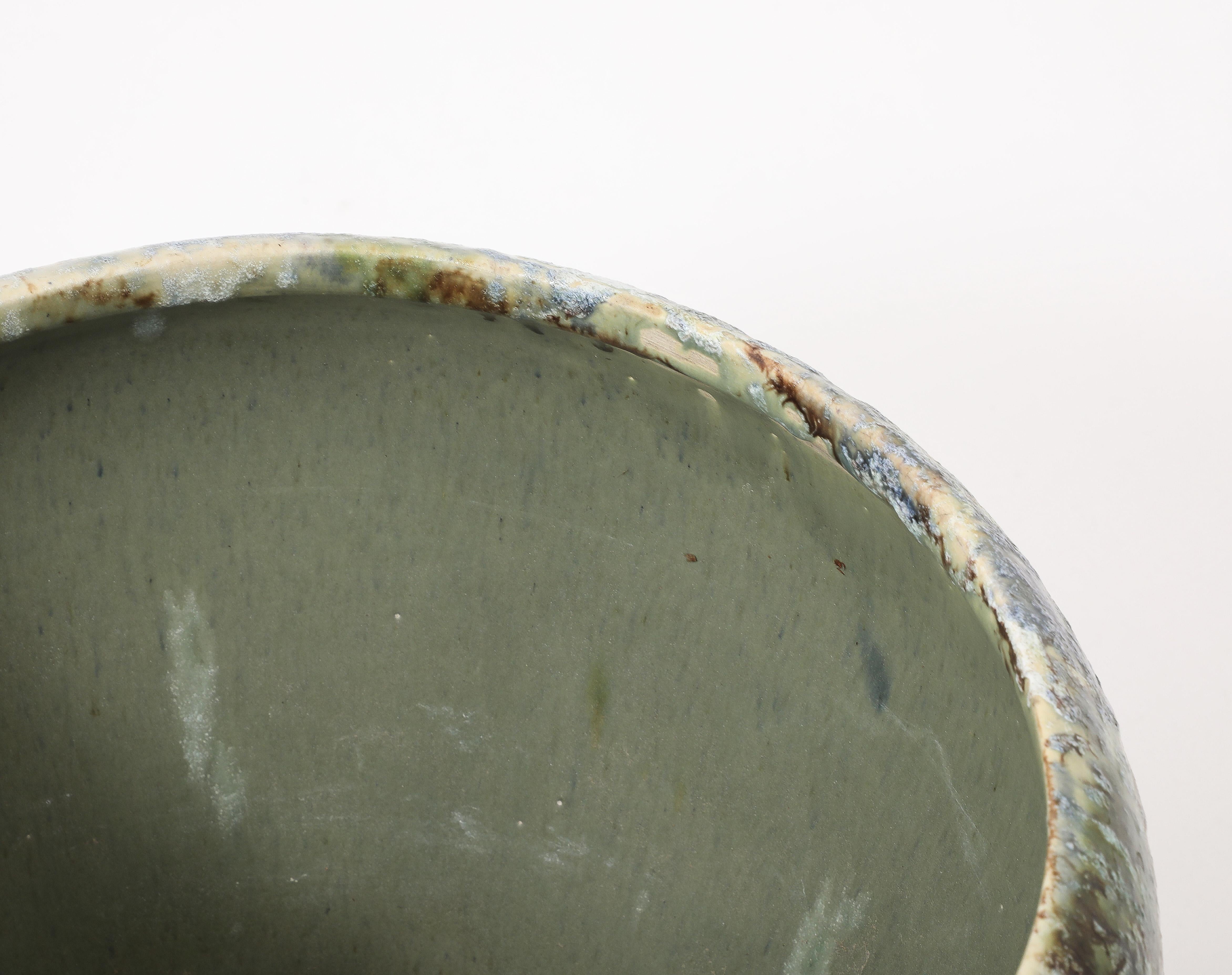 Large Ceramic Planter, USA 1940's For Sale 5