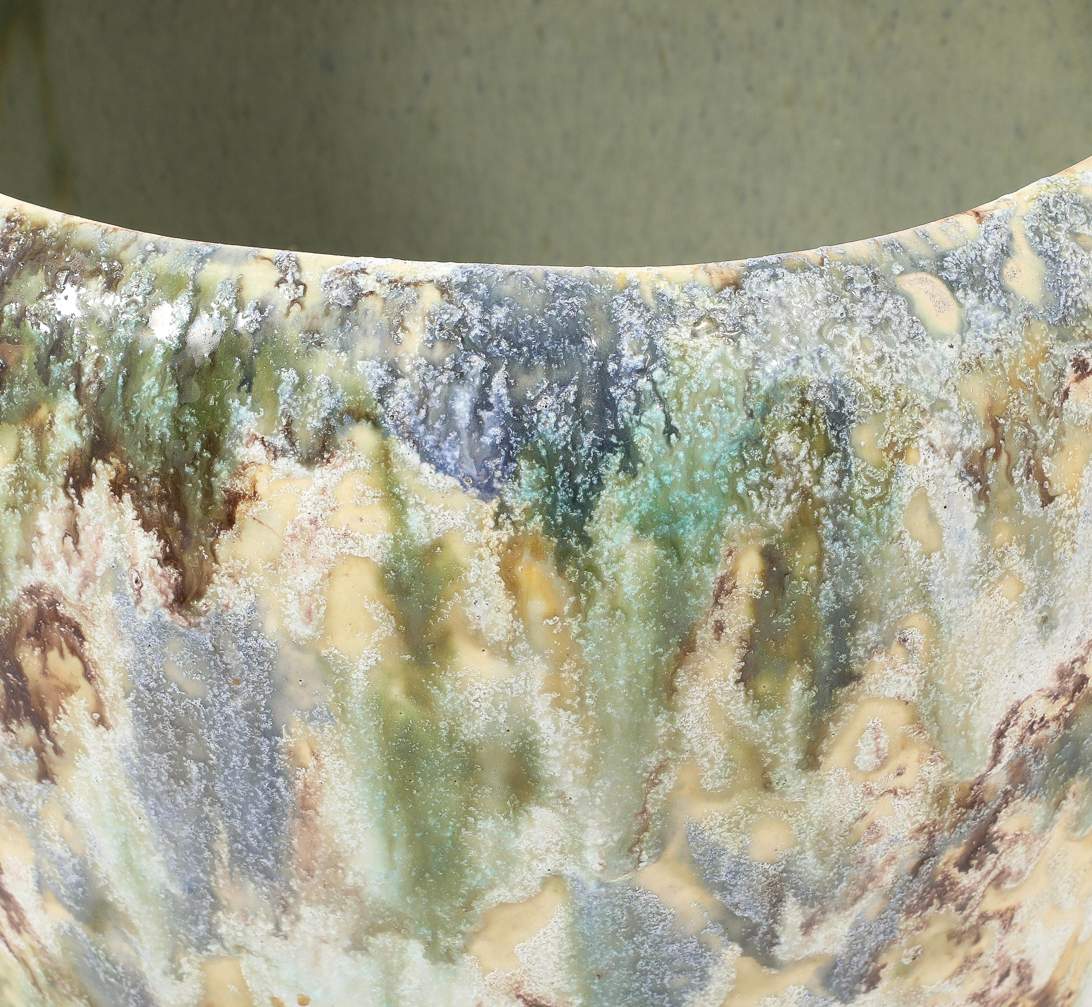 20th Century Large Ceramic Planter, USA 1940's For Sale