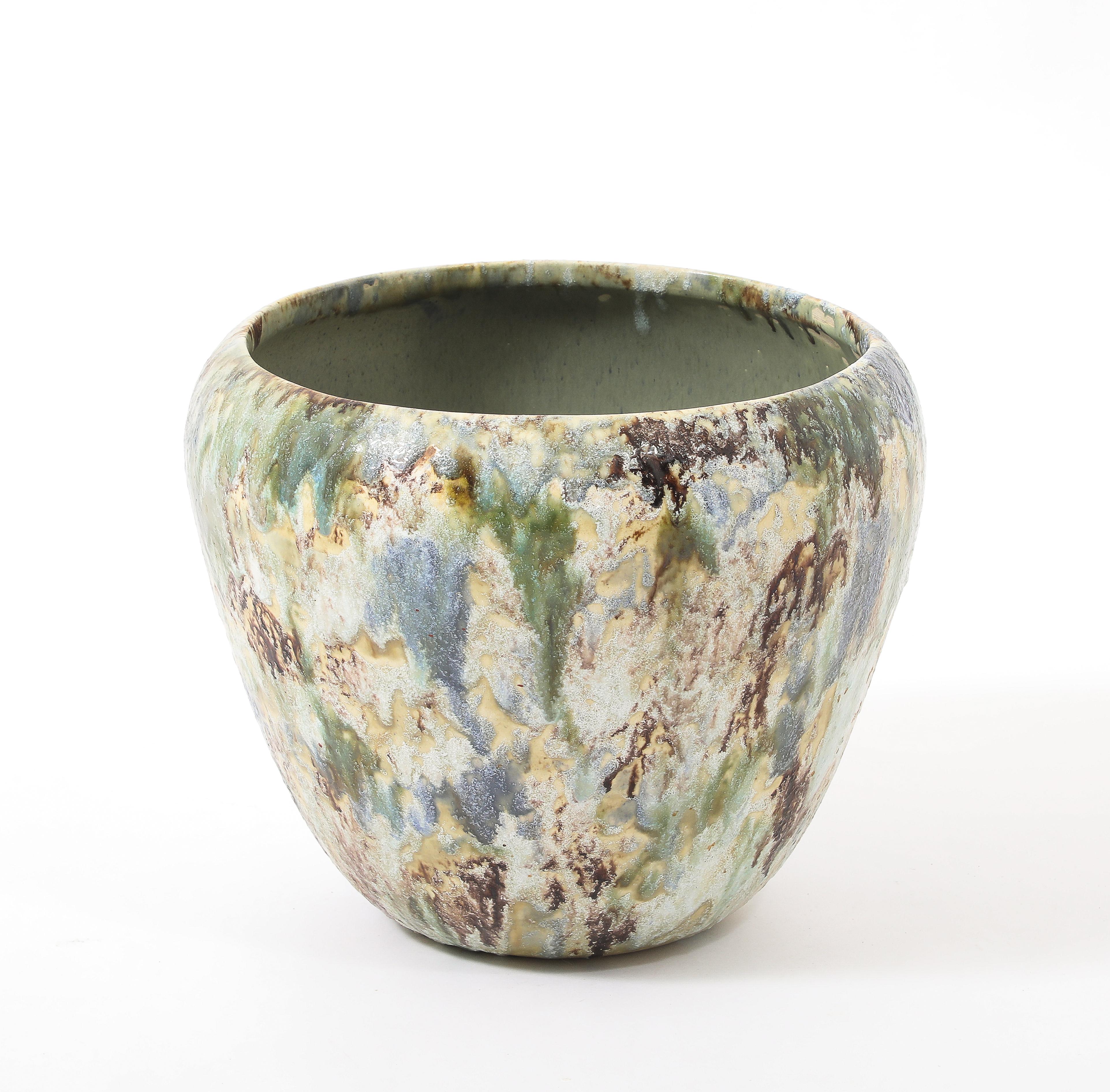 Large Ceramic Planter, USA 1940's For Sale 1