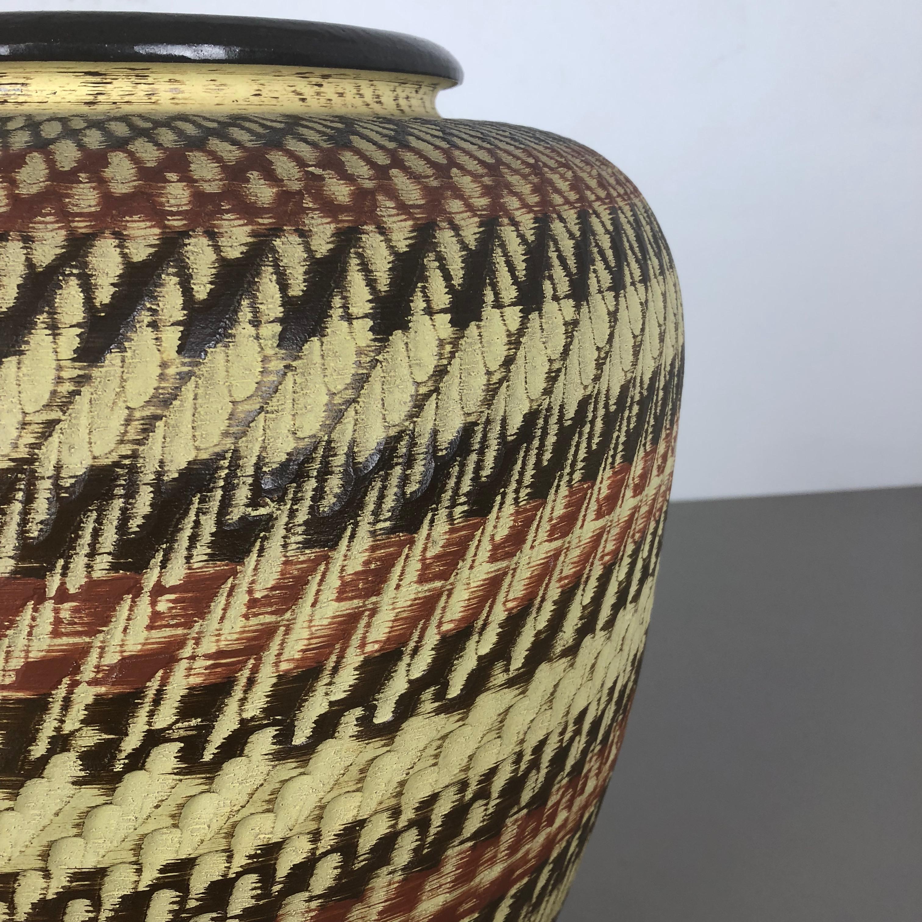 Large Ceramic Pottery Floor Vase by Dümmler and Breiden, Germany, 1950s For Sale 8