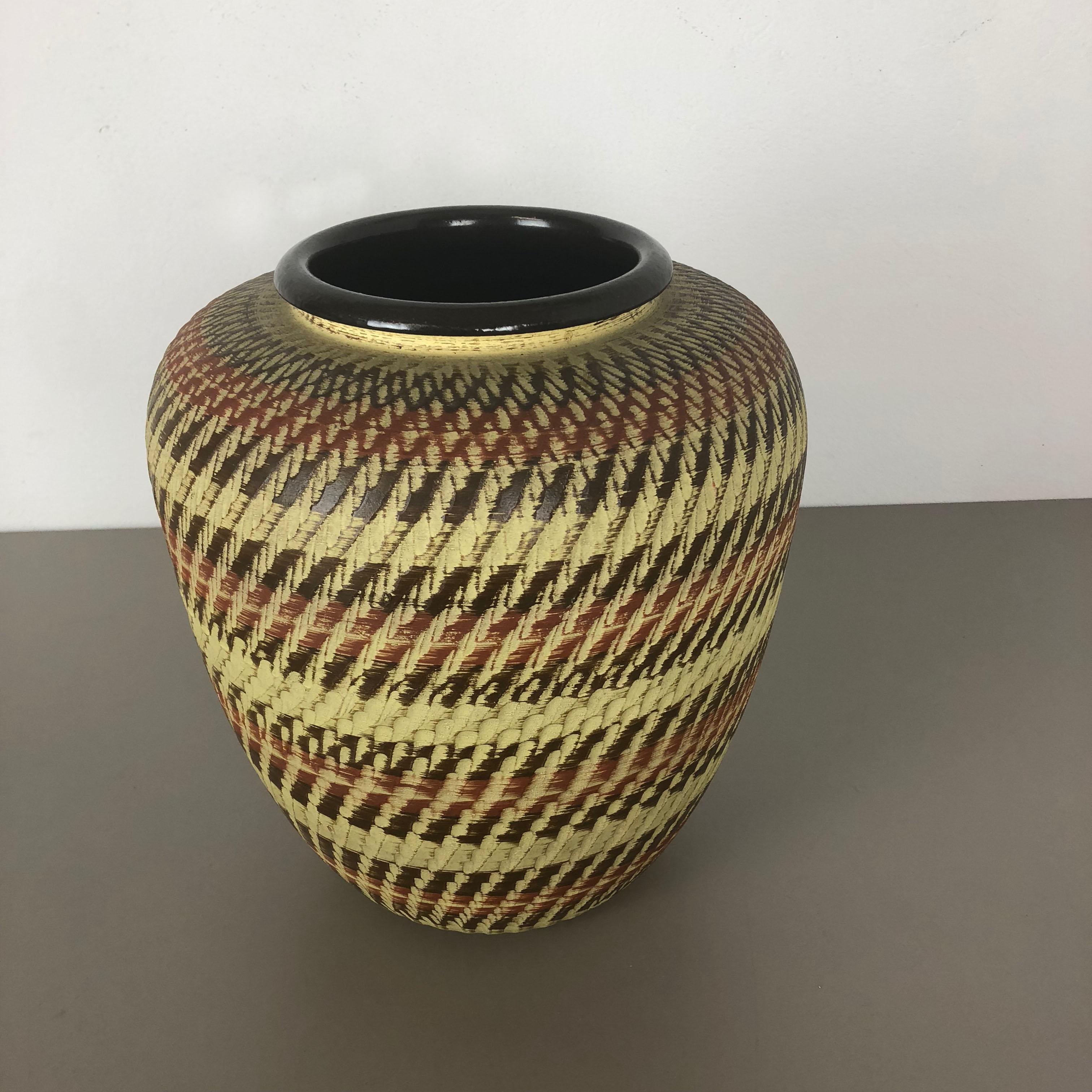 20th Century Large Ceramic Pottery Floor Vase by Dümmler and Breiden, Germany, 1950s