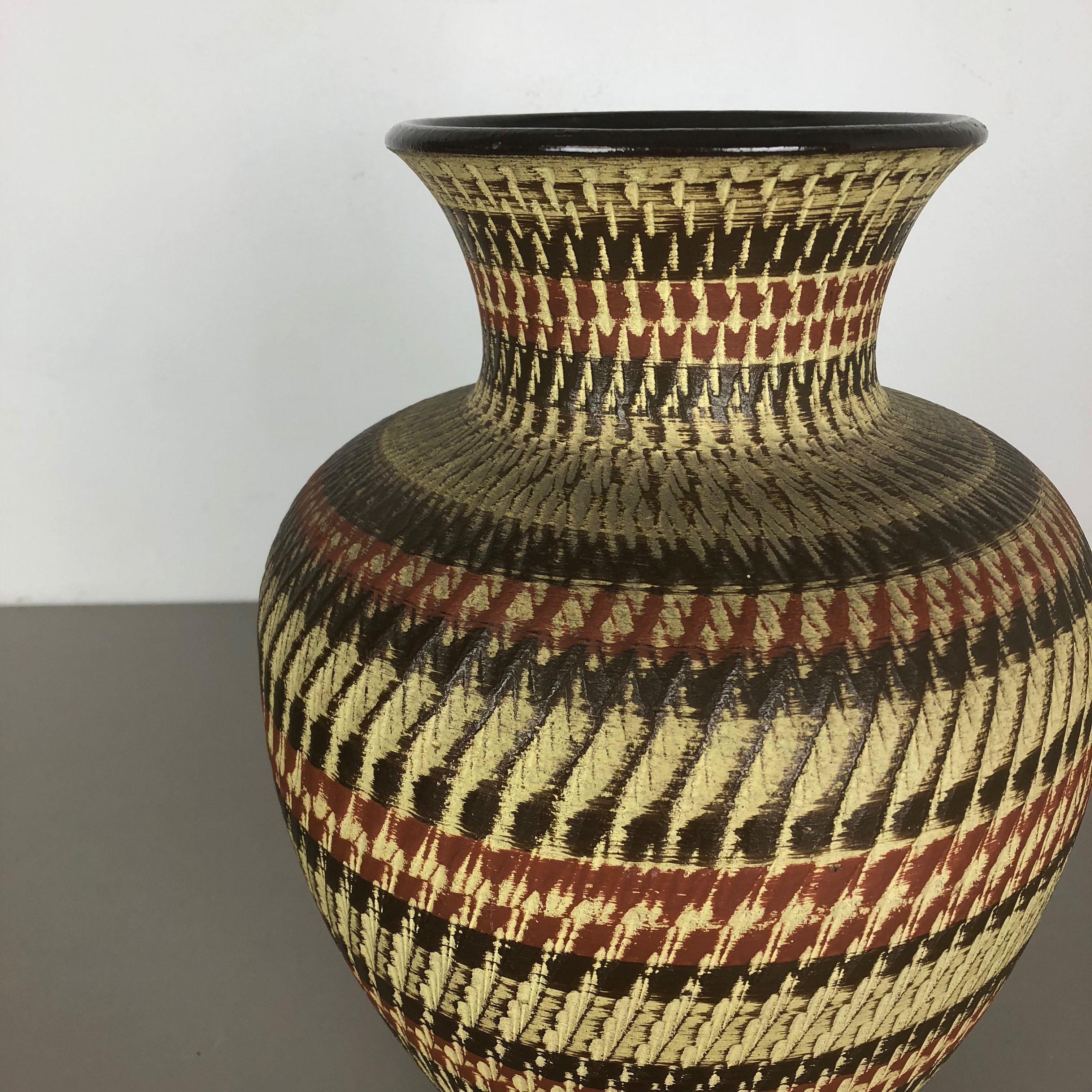 20th Century Large Ceramic Pottery Floor Vase by Dümmler and Breiden, Germany, 1950s