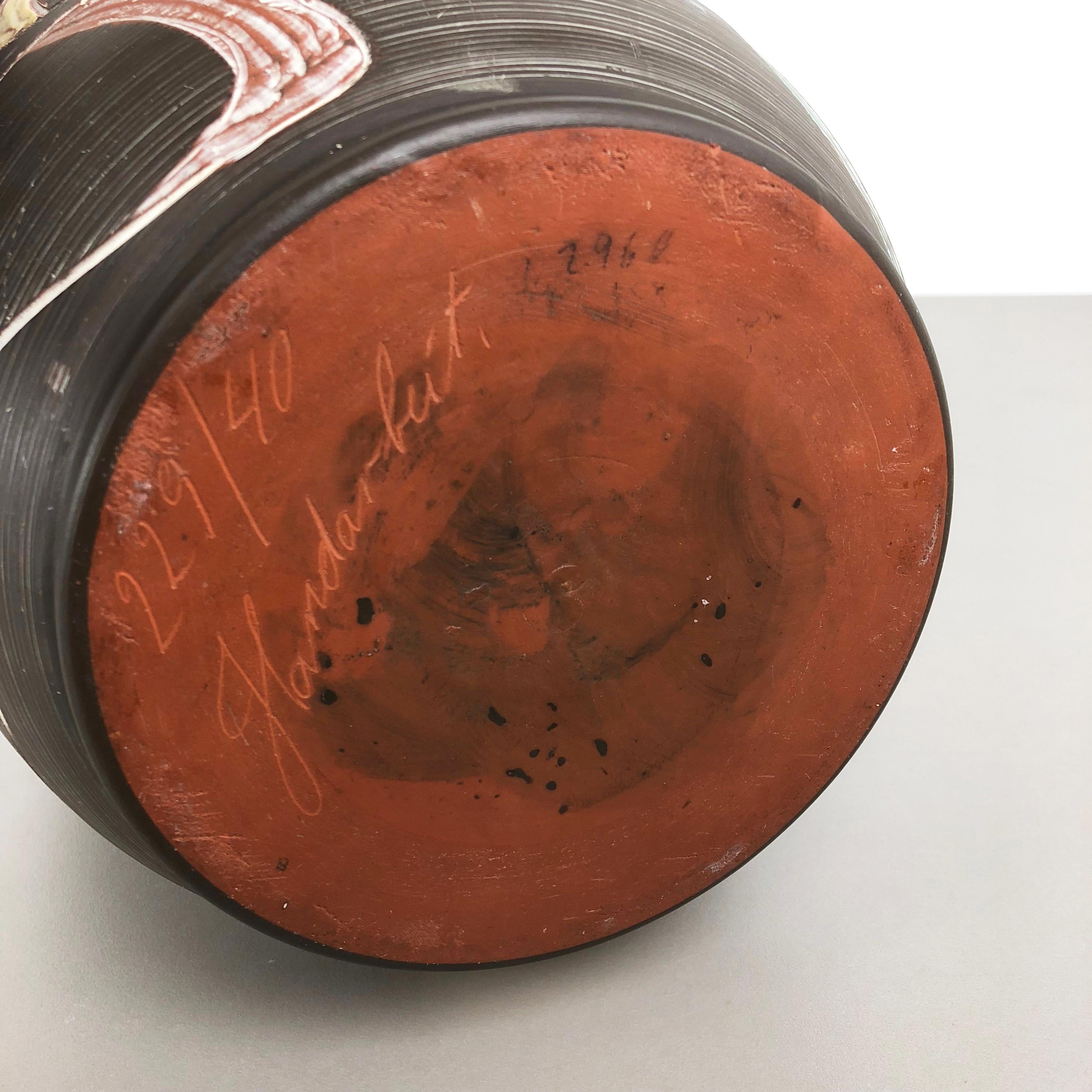 Large Ceramic Pottery Floor Vase by Sawa Franz Schwaderlapp, Germany, 1950s 9