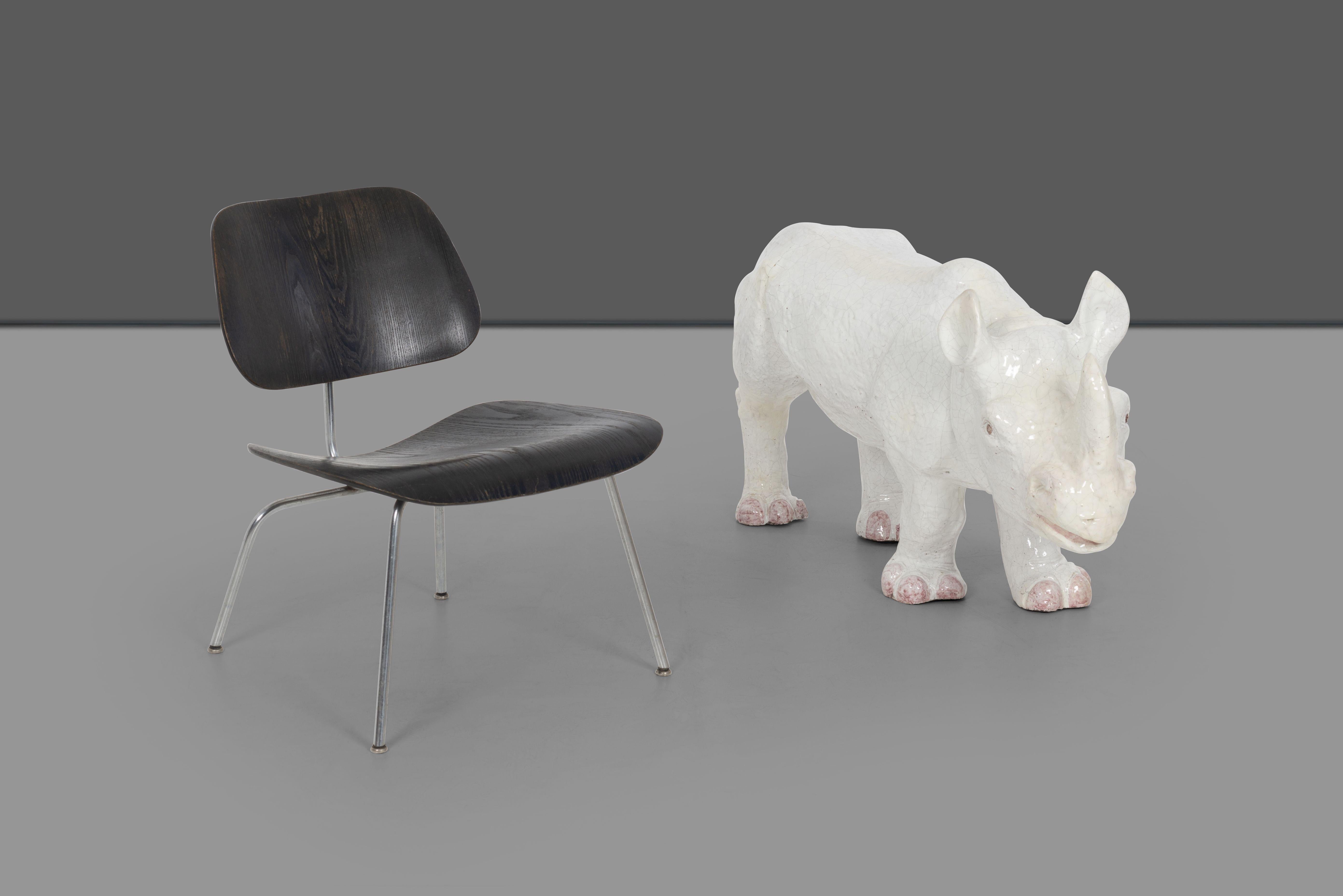 Großes Rhino aus Keramik im Angebot 9