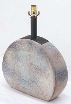 Large Ceramic round Pendant Shape Table Lamp