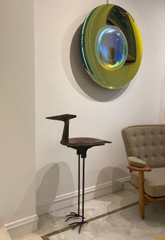 Large Ceramic Sculpture " BIRD " One of a Kind by Dominique Pouchain