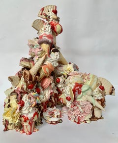 Grande scultura in ceramica di Anna Barlow British Contemporary Unique 21stCentury