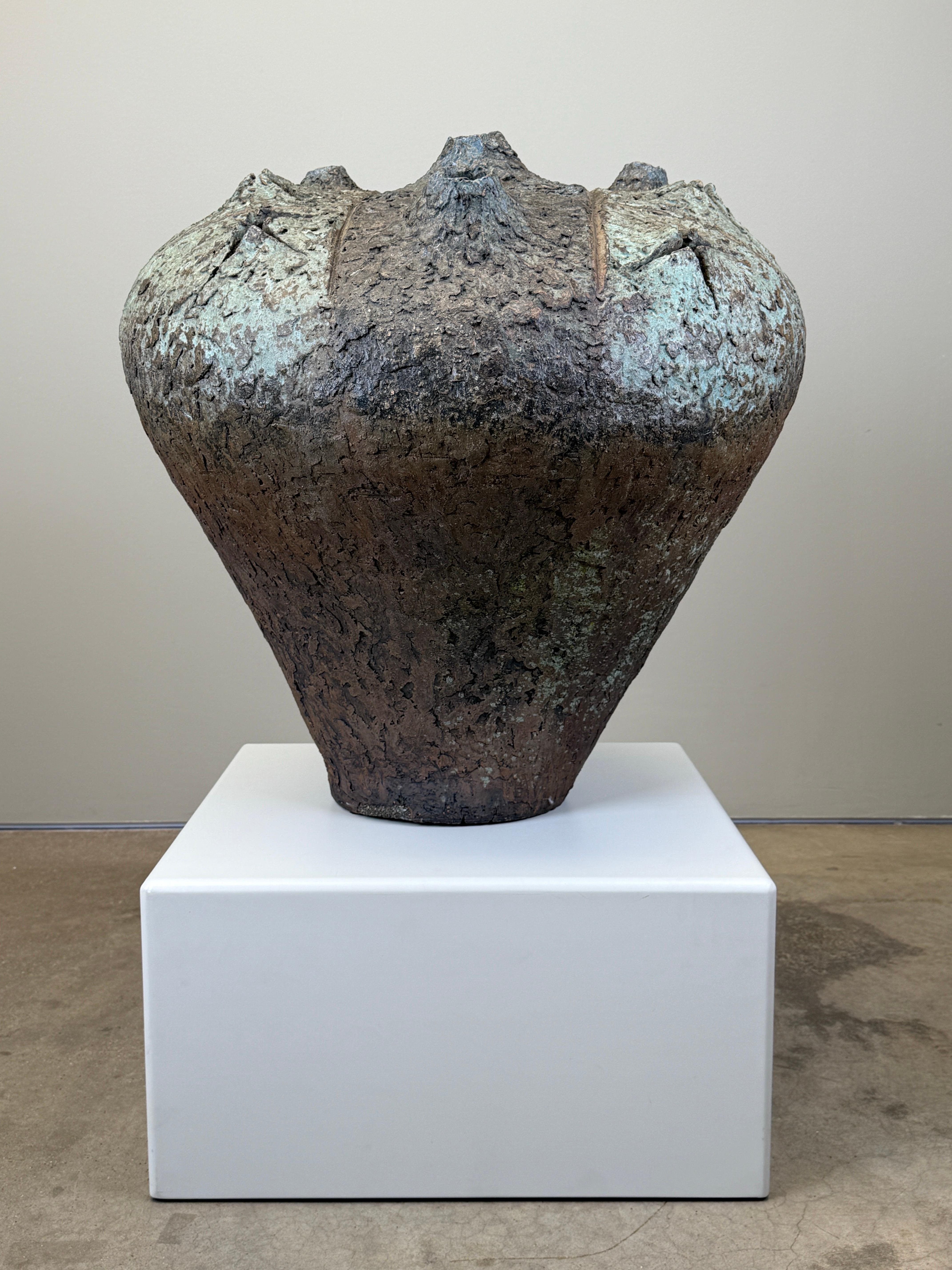 Grande sculpture en céramique d'Eugene Friley, années 1970 en vente 5