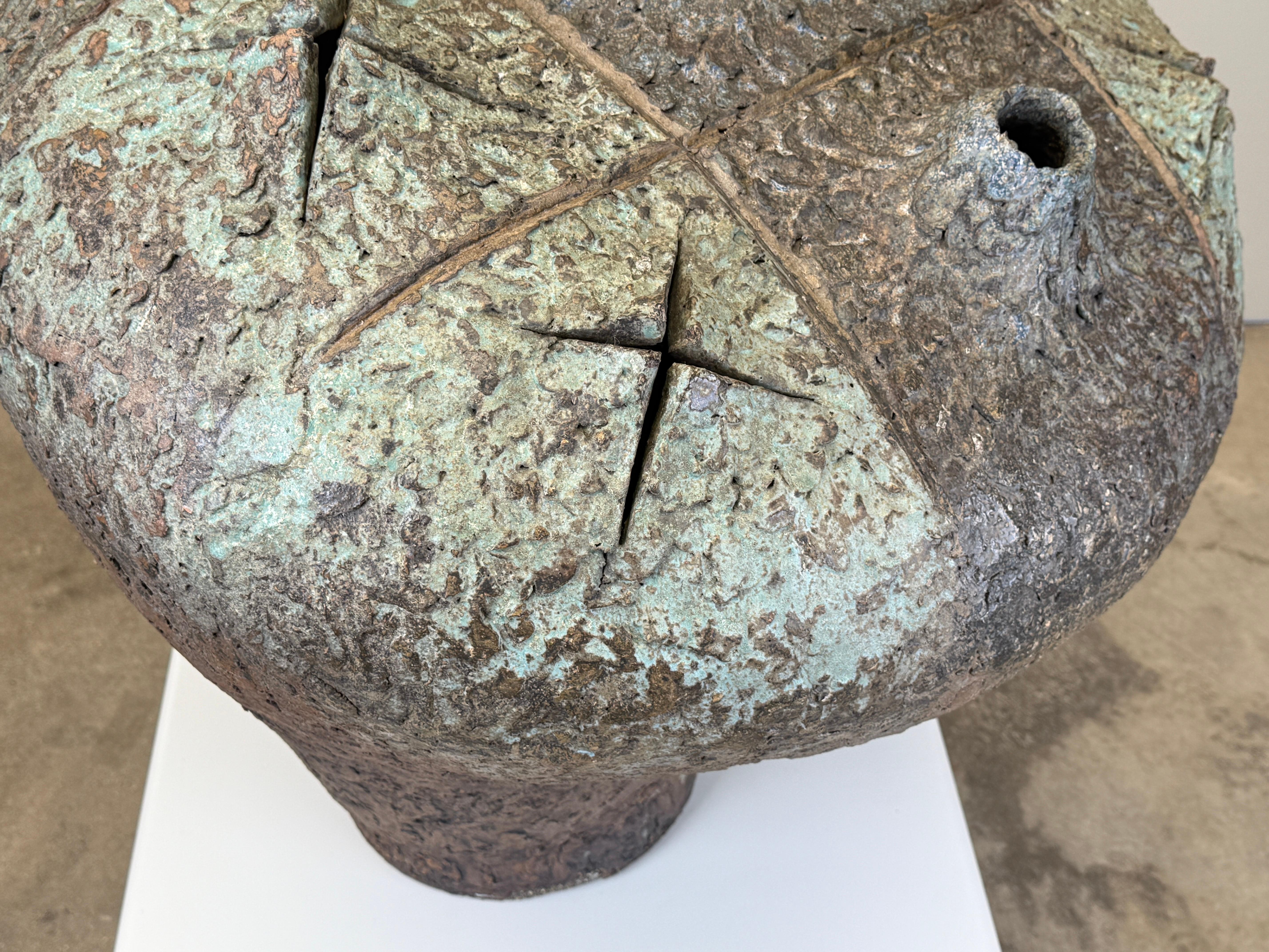 Grande sculpture en céramique d'Eugene Friley, années 1970 en vente 9