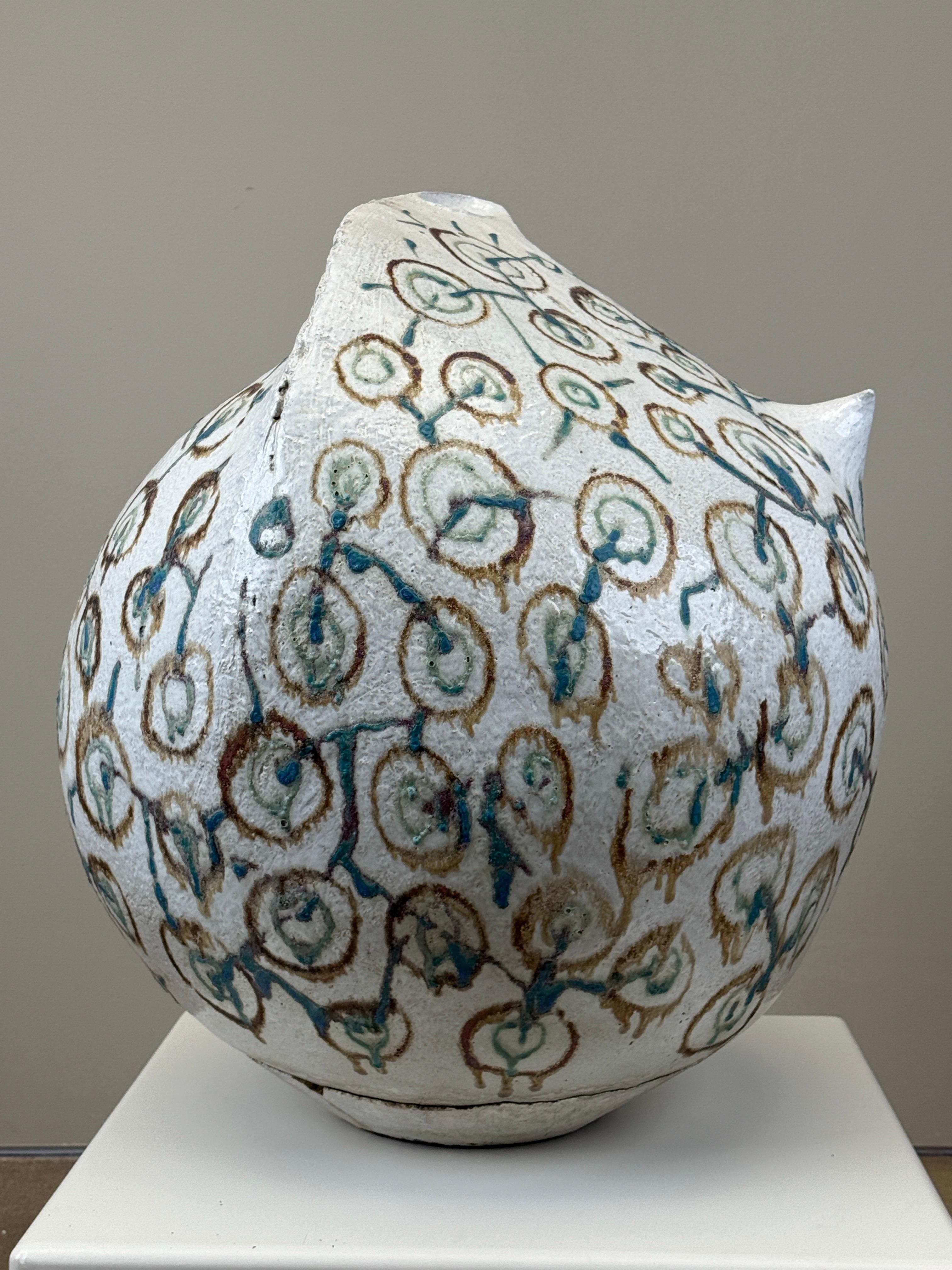 Large Ceramic Sculpture by Eugene Friley, 1970's For Sale 12