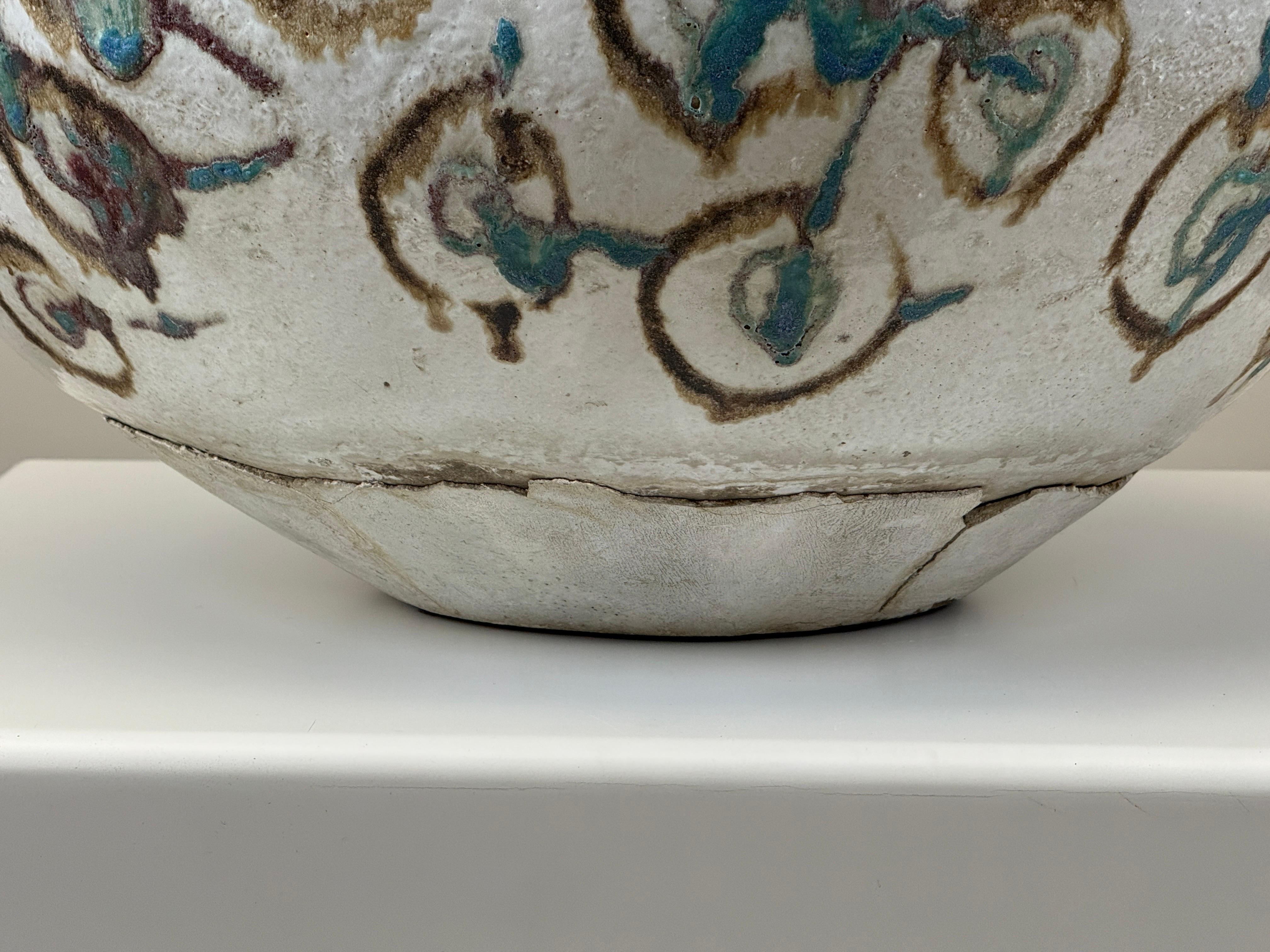 Large Ceramic Sculpture by Eugene Friley, 1970's For Sale 14