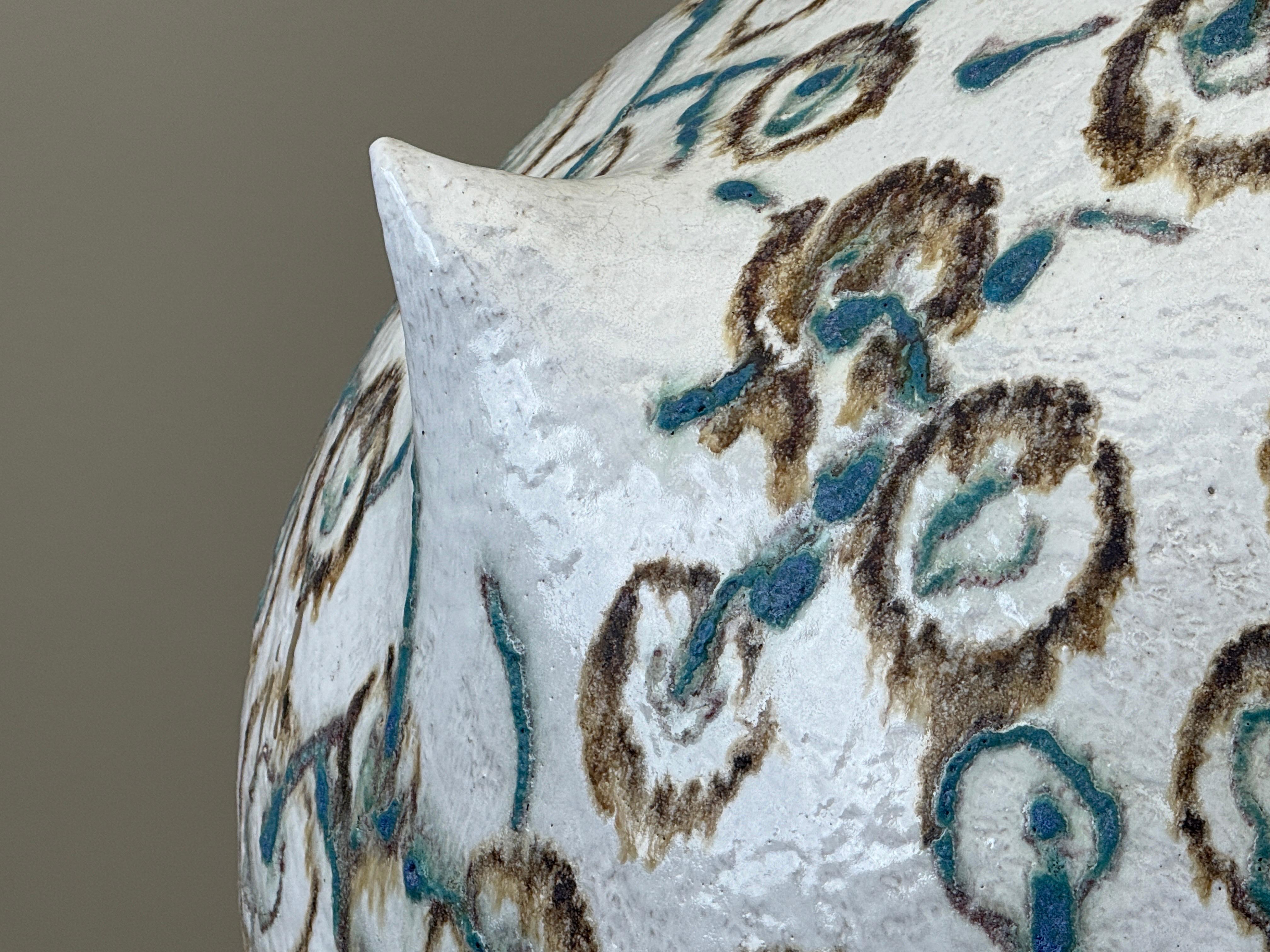 Large Ceramic Sculpture by Eugene Friley, 1970's For Sale 2