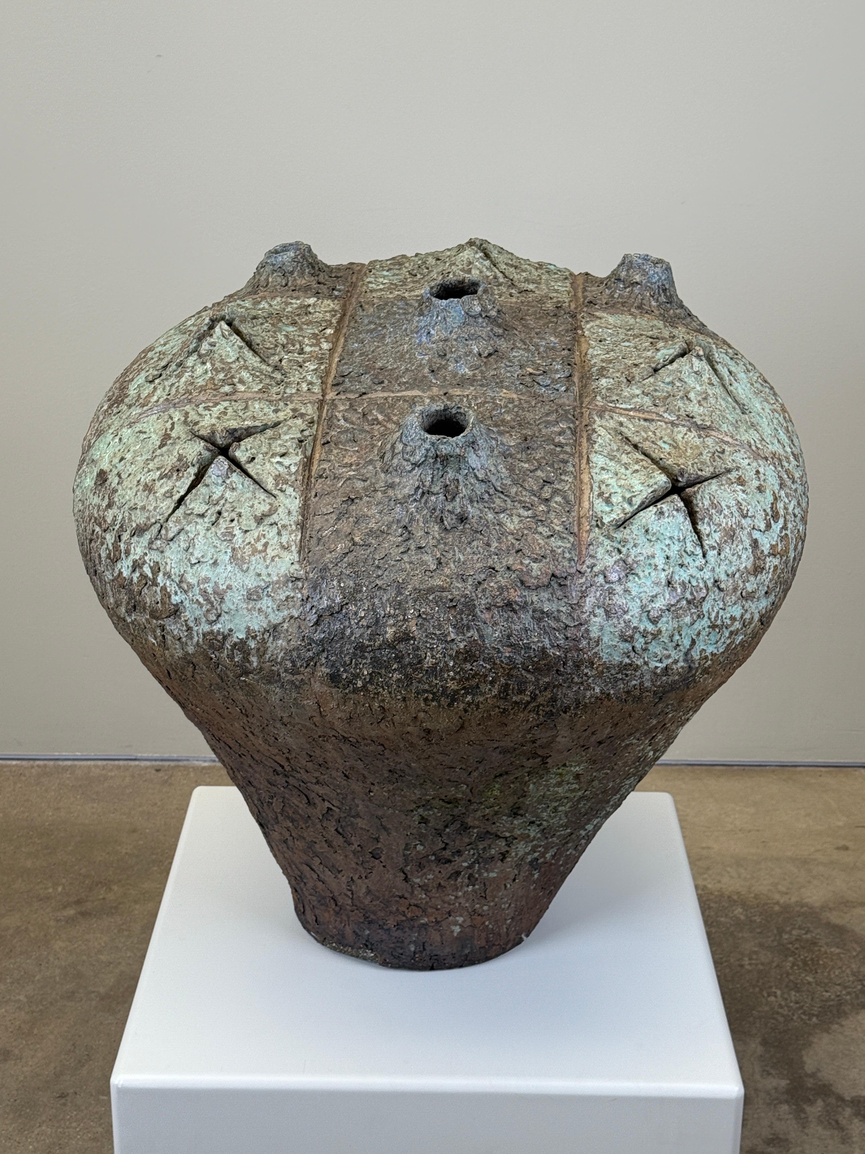 Grande sculpture en céramique d'Eugene Friley, années 1970 en vente 1