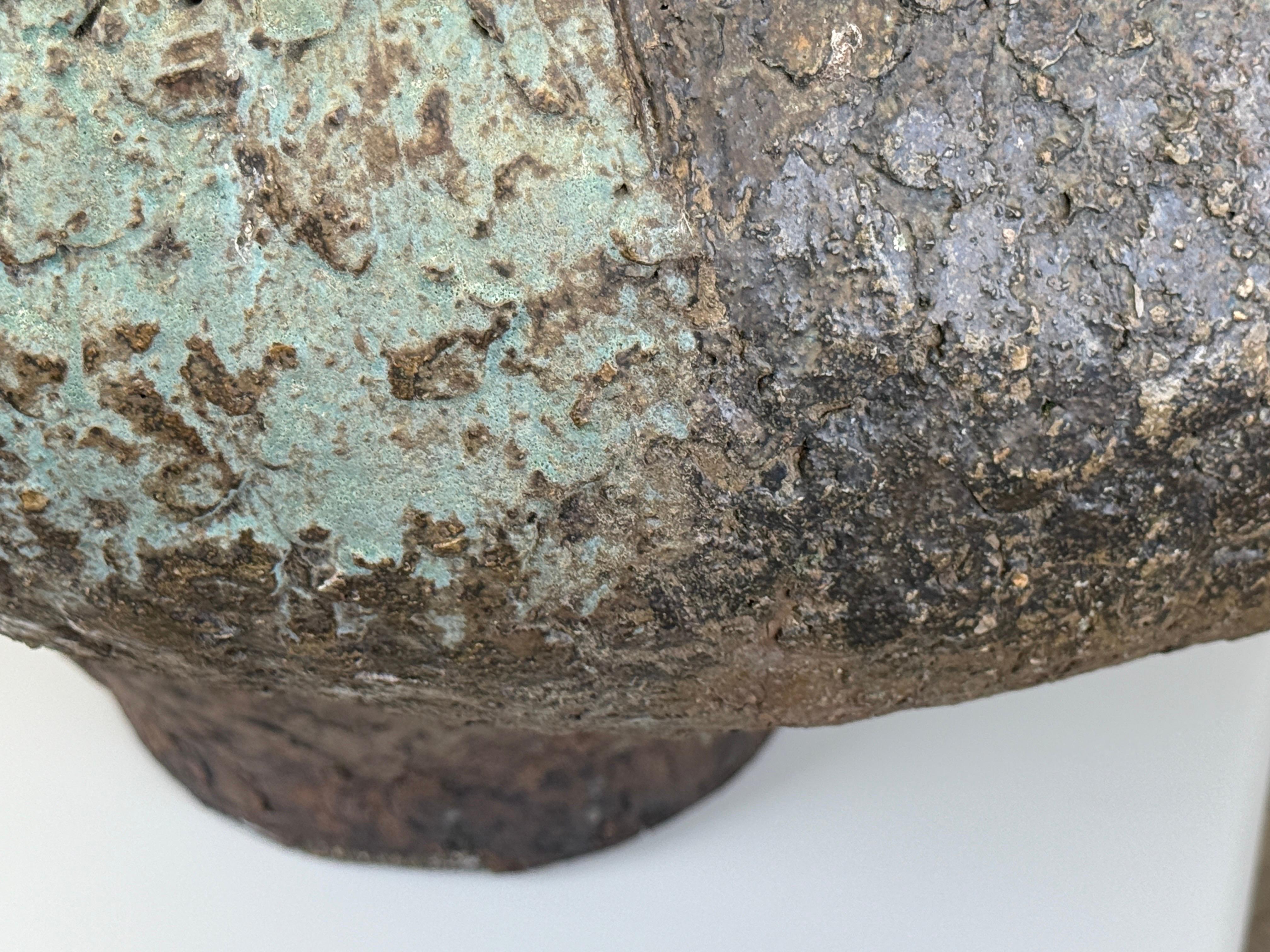 Grande sculpture en céramique d'Eugene Friley, années 1970 en vente 3