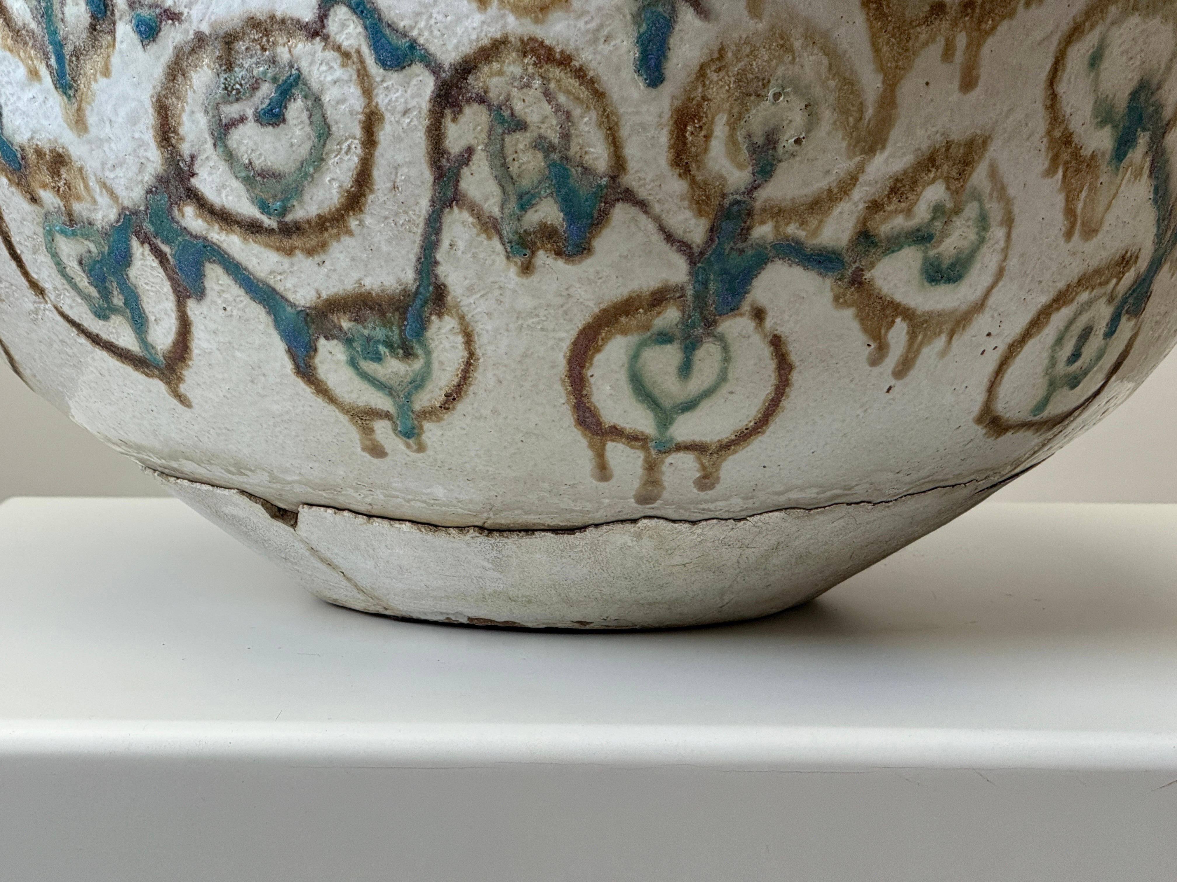 Large Ceramic Sculpture by Eugene Friley, 1970's For Sale 5