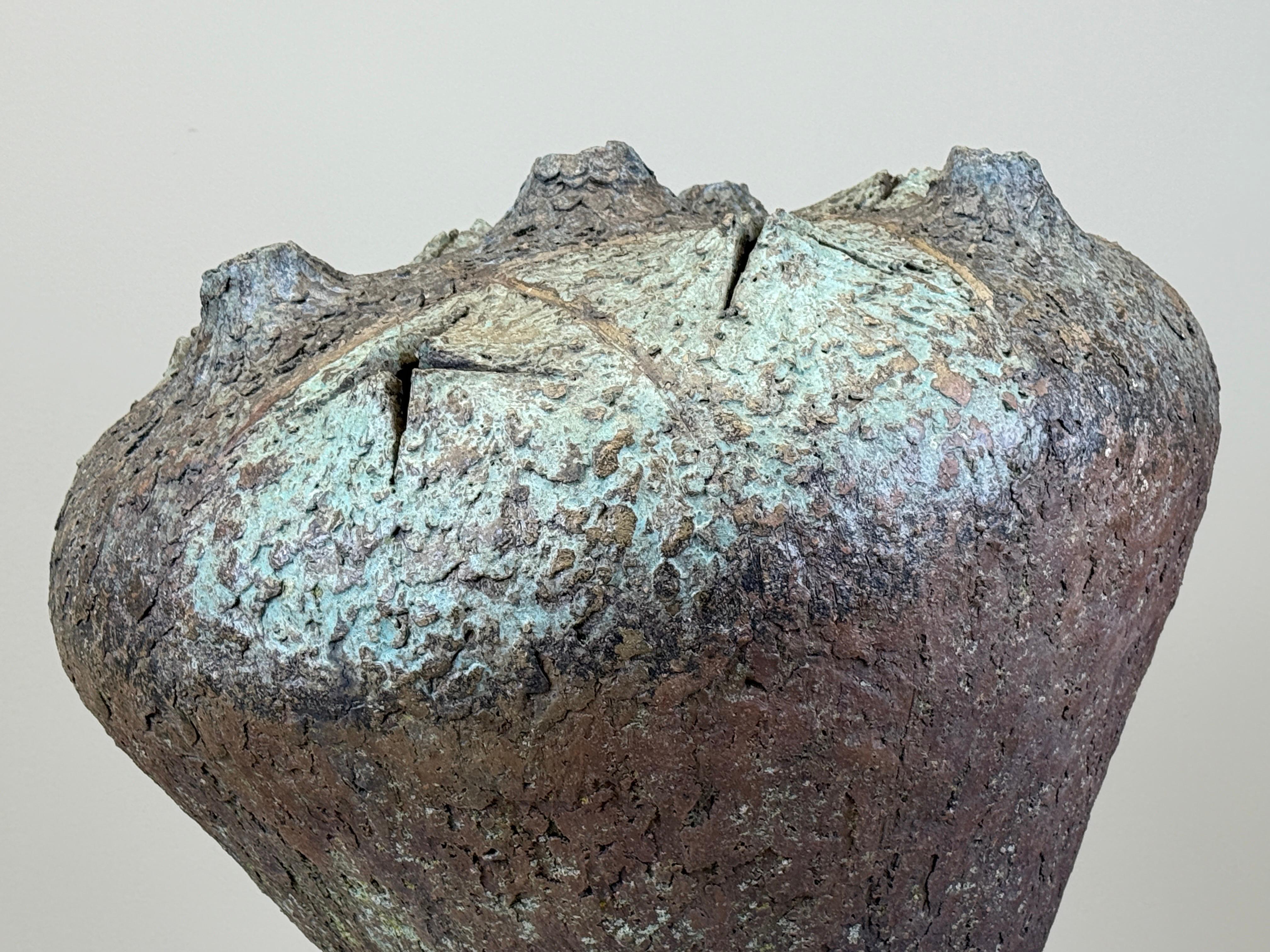 Grande sculpture en céramique d'Eugene Friley, années 1970 en vente 4