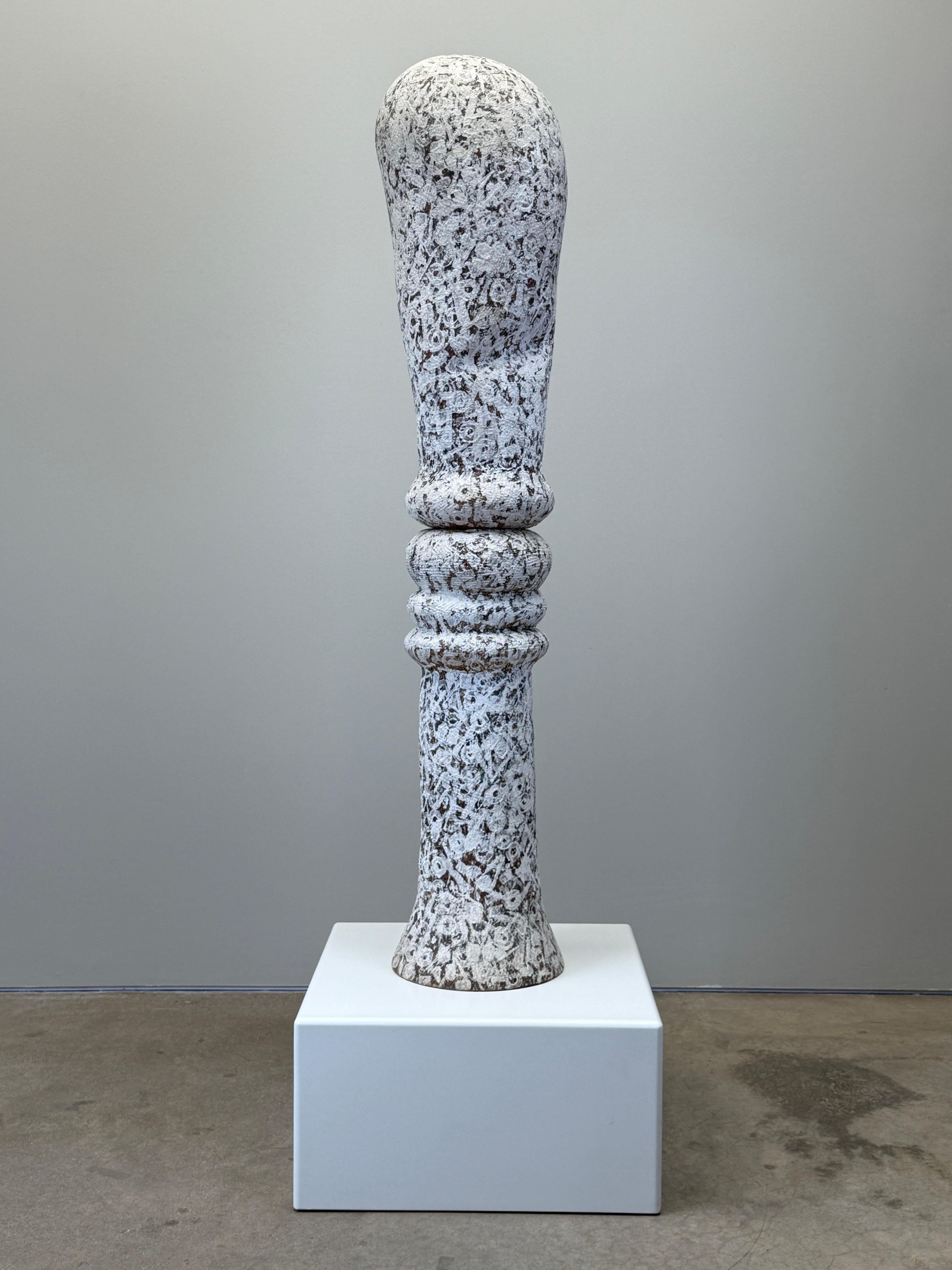 Große Keramik-Skulptur von George Roby, 1980er Jahre im Zustand „Gut“ im Angebot in Dallas, TX