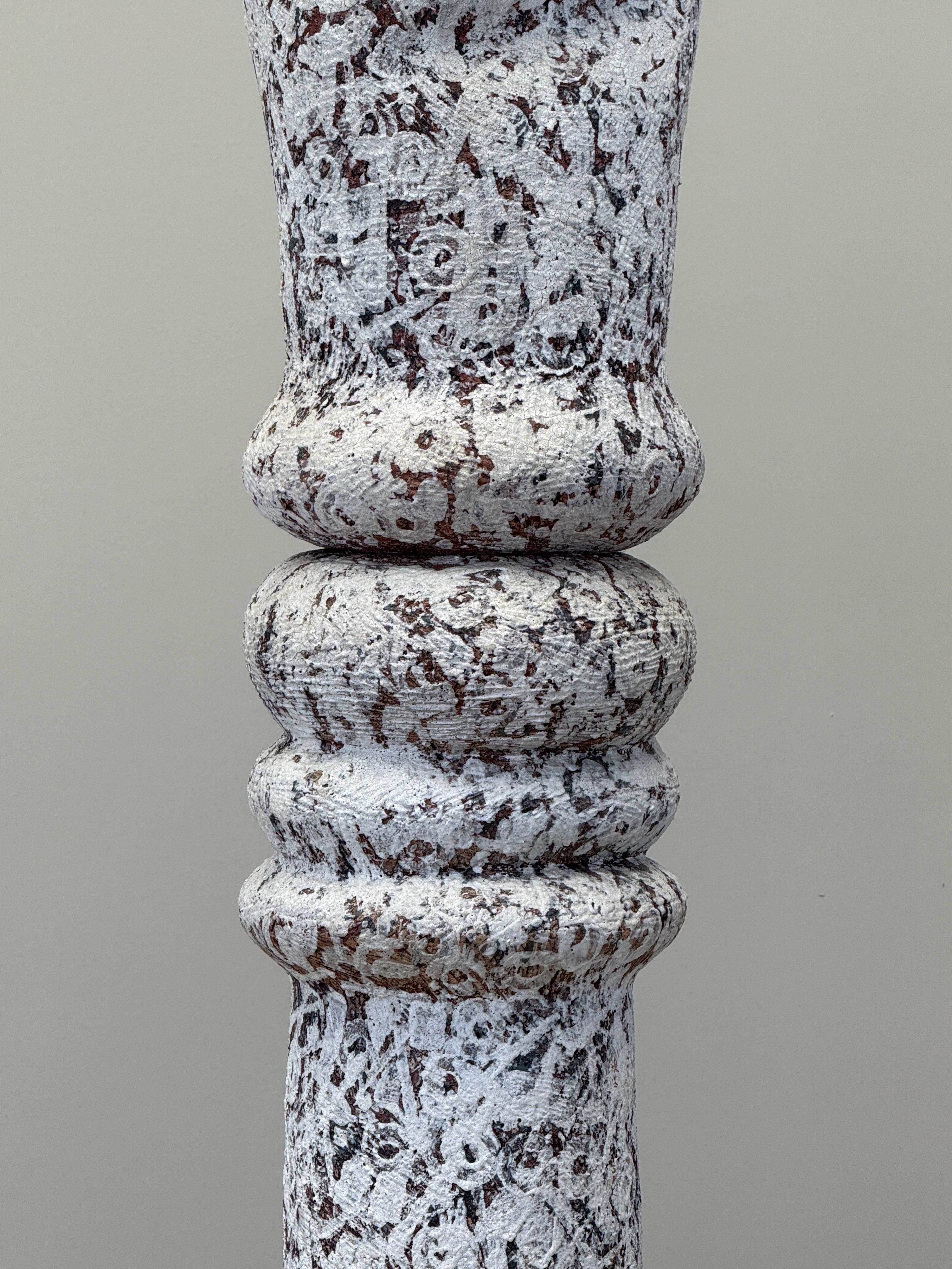 Große Keramik-Skulptur von George Roby, 1980er Jahre im Angebot 1