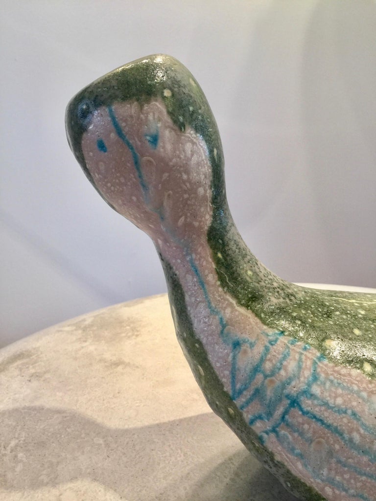 Large Ceramic Sculpture by Guido Gambone, 1950s at 1stDibs