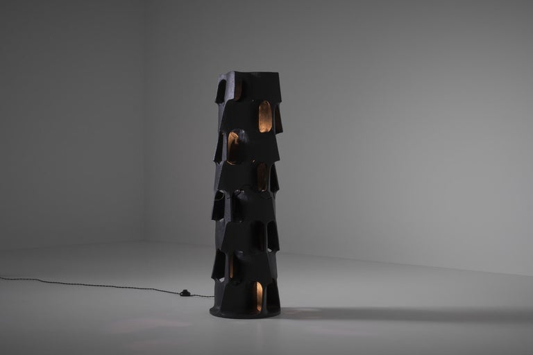 Large Ceramic Sculpture by Guy Bareff, France, 1969 at 1stDibs