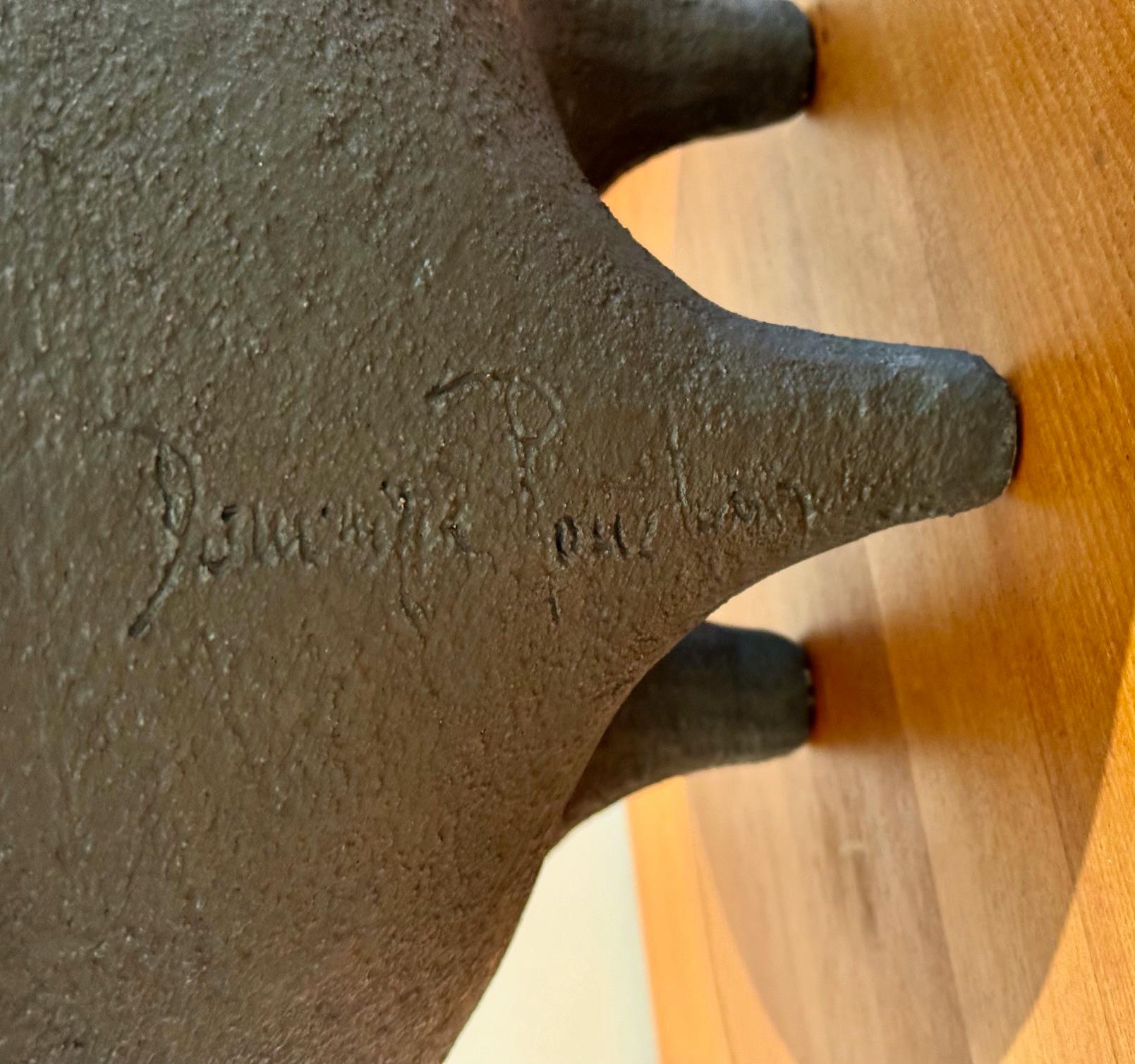Grande scultura in ceramica 