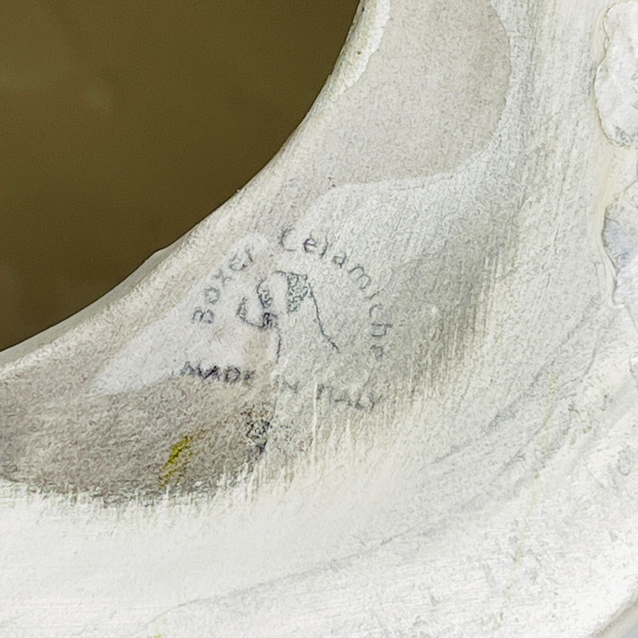 Gran escultura de cerámica de Cebra de Bassano, Italia Años 2000 en venta 1