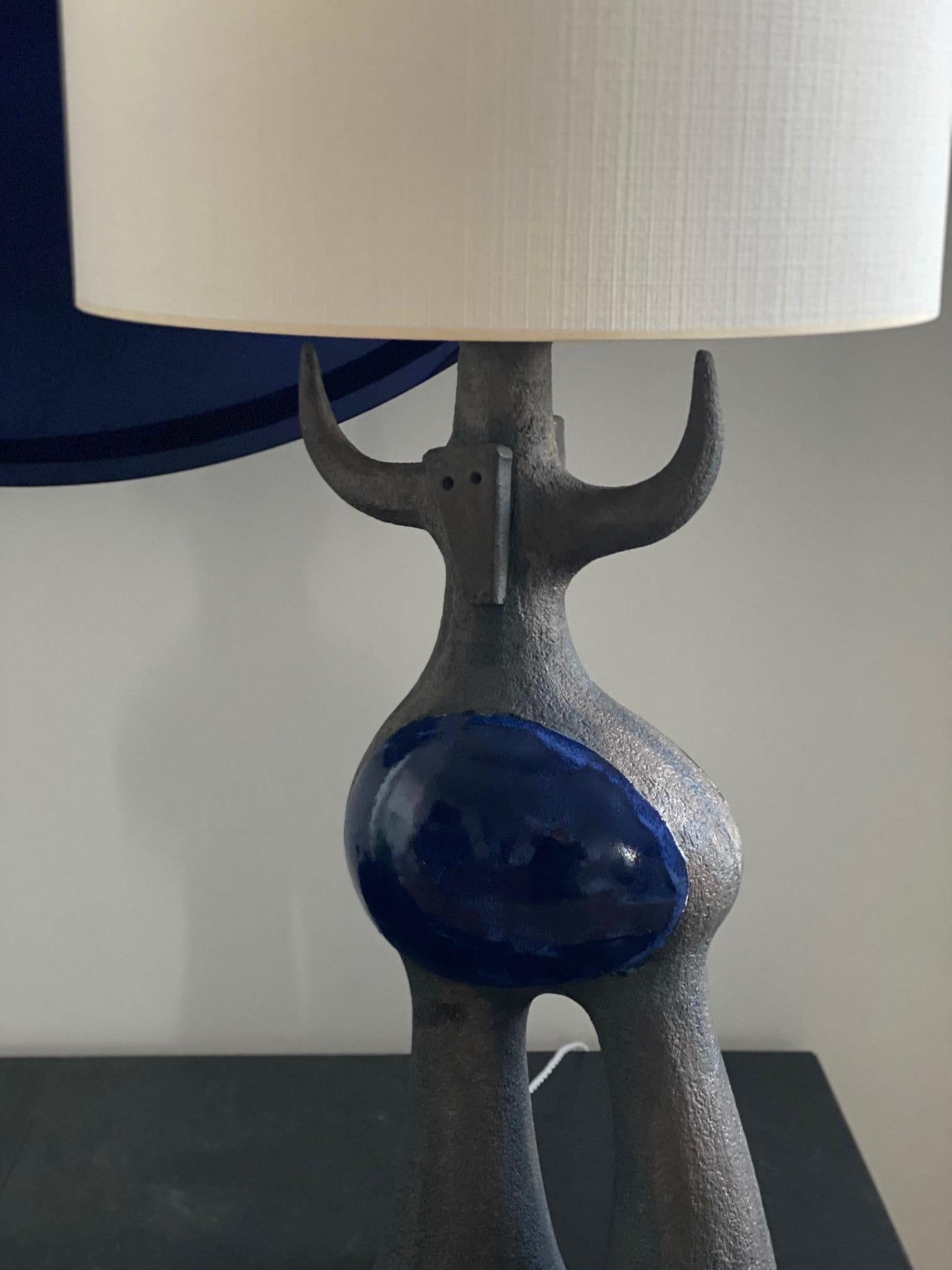 Large Ceramic Sculpture or Lamp Base 