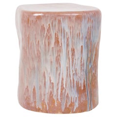 Mesa auxiliar grande de cerámica