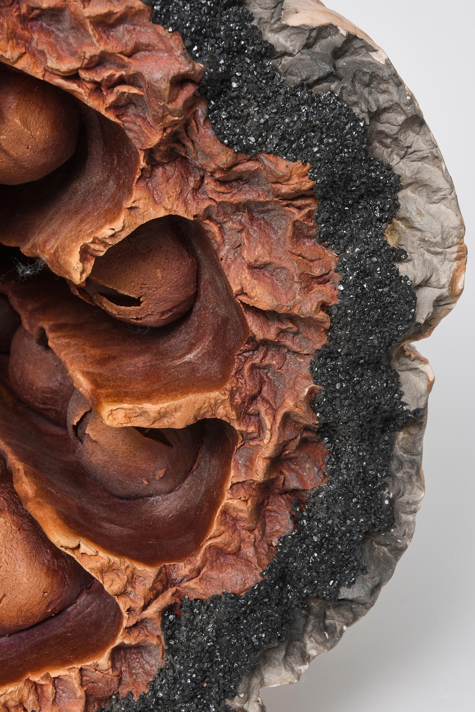 Großer Pod Geode aus Keramik aus dem Raumfahrtzeitalter von Michael Mick (Space Age) im Angebot