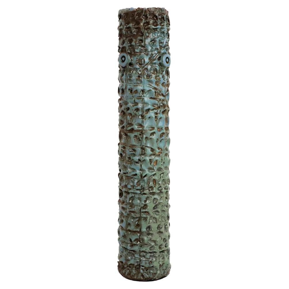 Large Ceramic Stoneware Vase For Sale