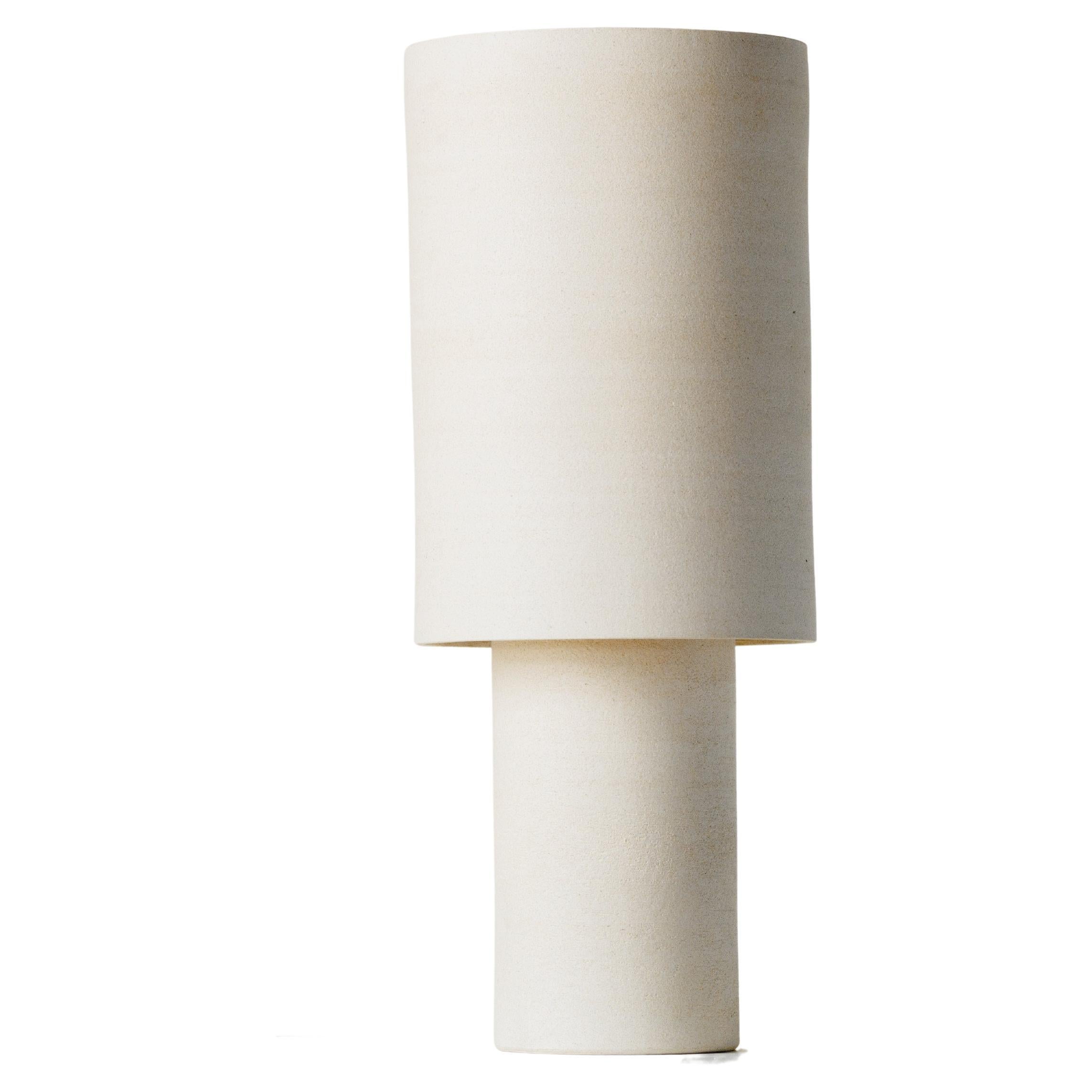 Large Ceramic Straight Walled Lamp