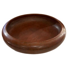 Large Ceramic Studio Pottery Glazed Bowl Planter Centerpiece